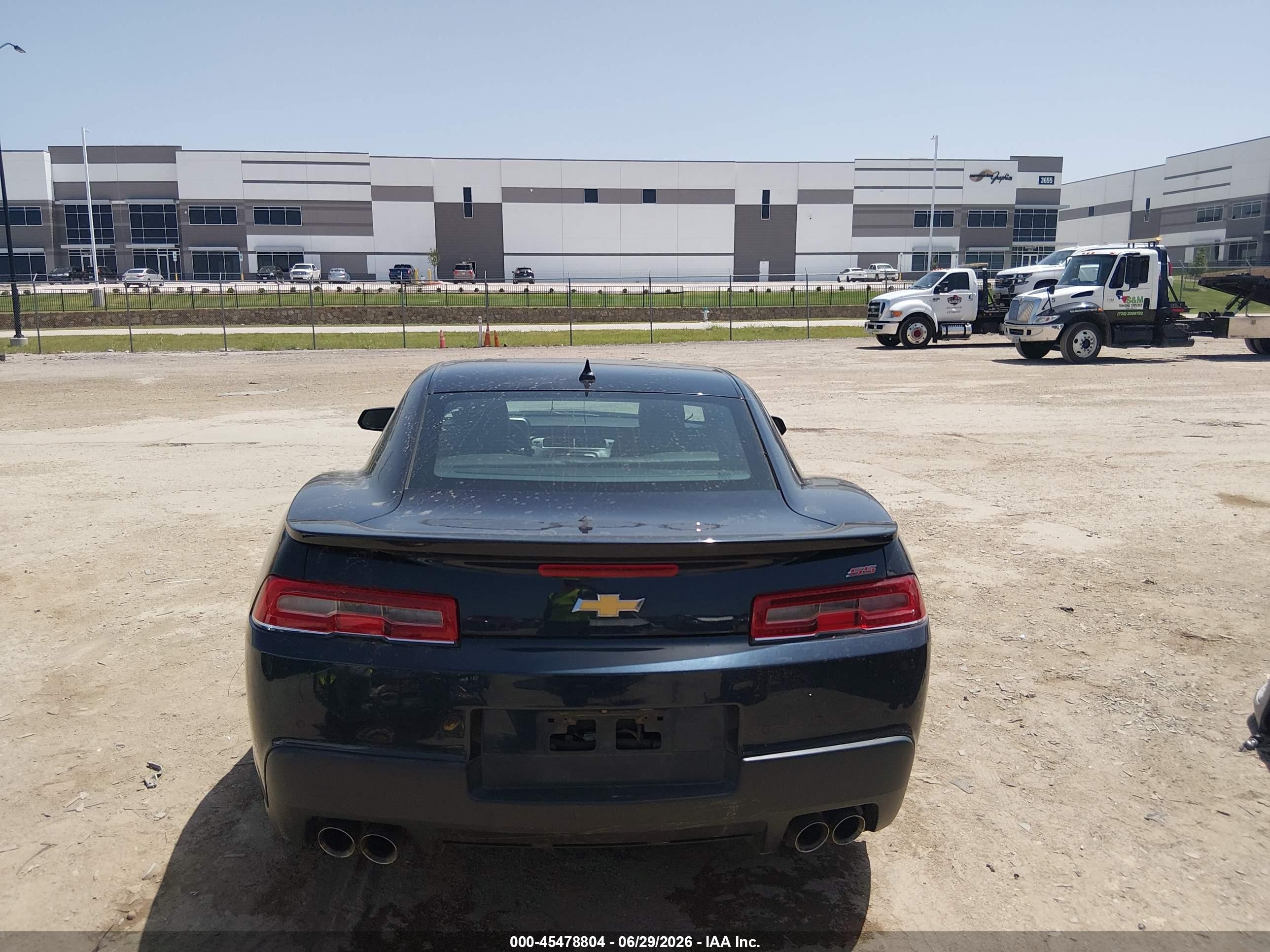 2014 Chevrolet Camaro 2ss Черный vin: 2G1FT1EW9E9200806