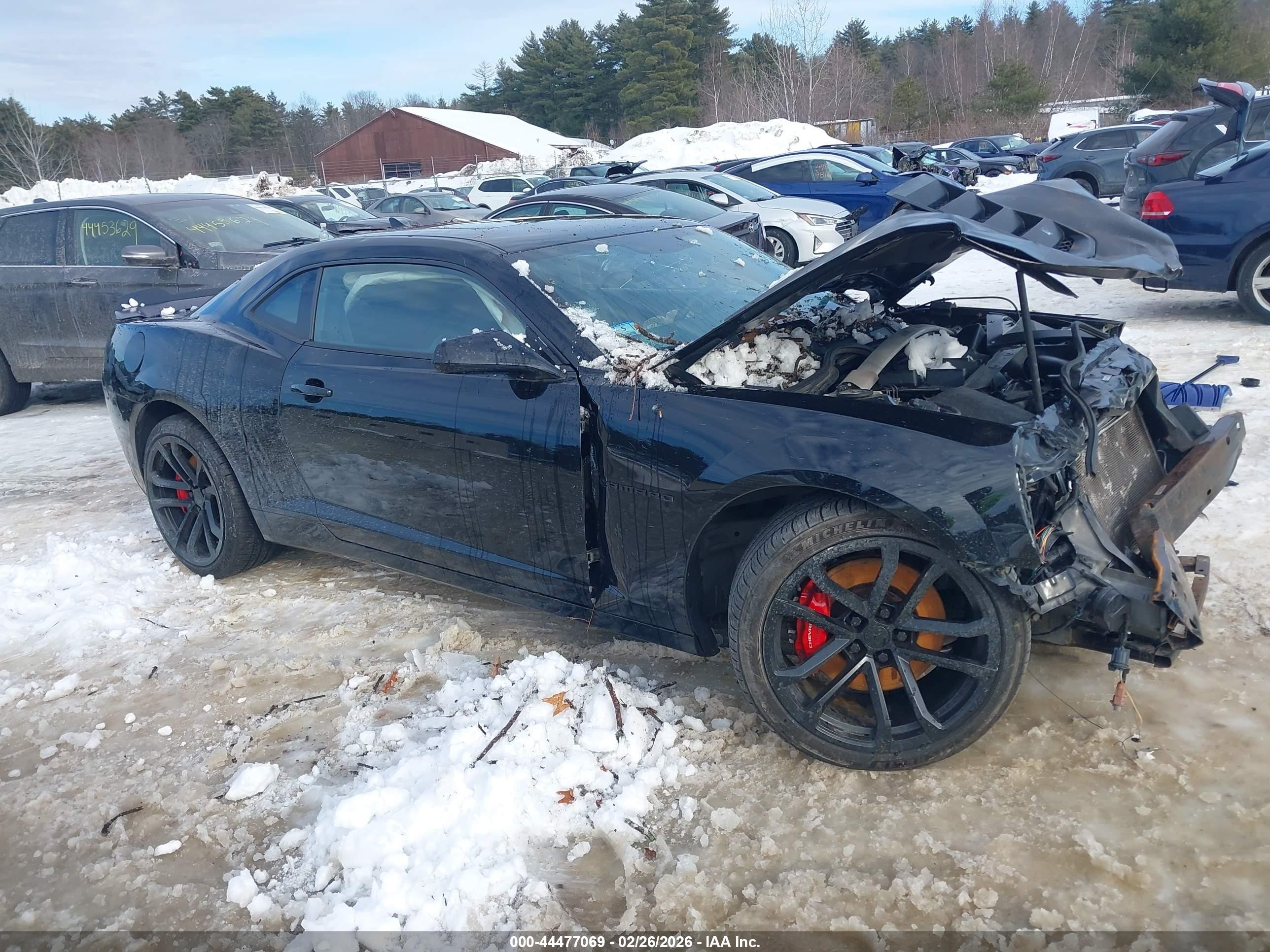 2014 Chevrolet Camaro 2ss Black vin: 2G1FT1EW9E9292984