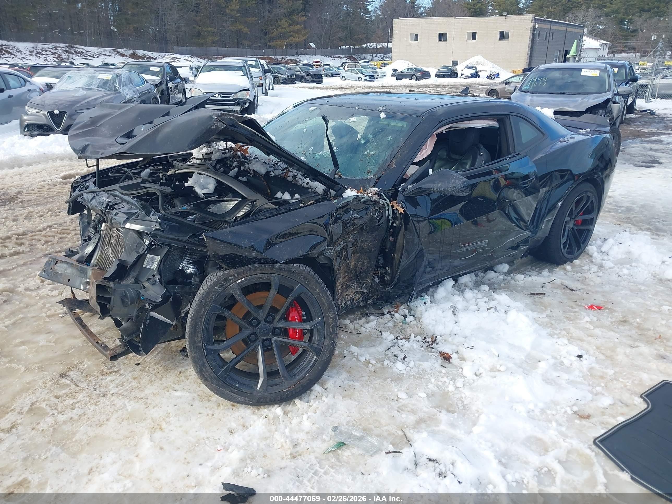 2014 Chevrolet Camaro 2ss Black vin: 2G1FT1EW9E9292984