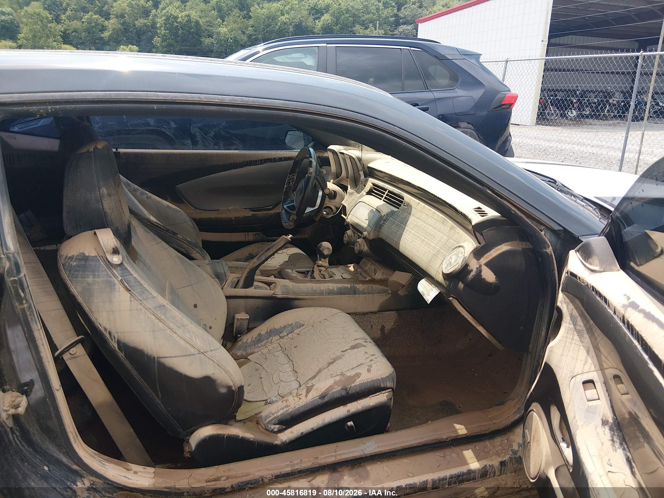 2010 Chevrolet Camaro 2ss Gray vin: 2G1FT1EWXA9122529