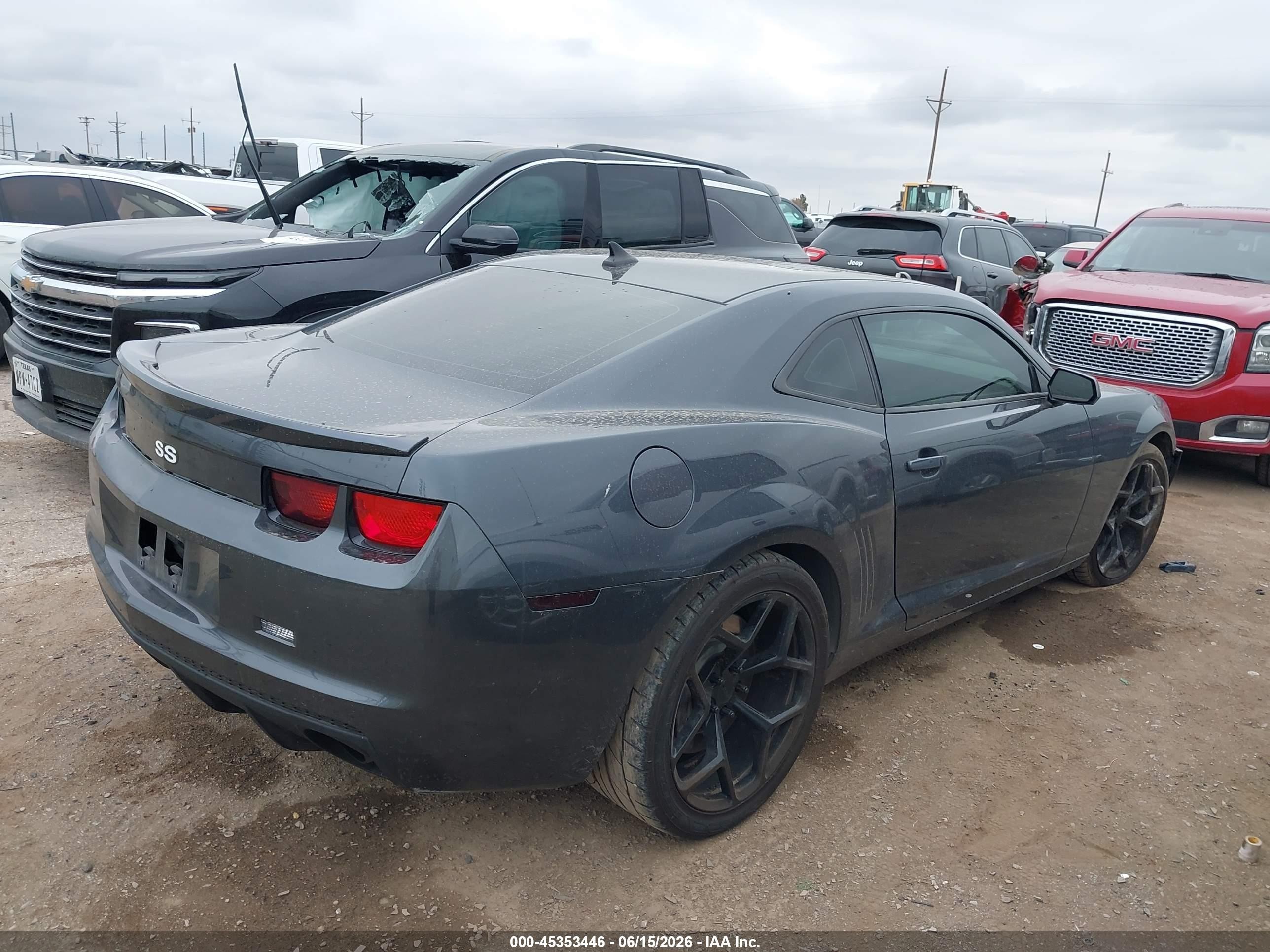 2010 Chevrolet Camaro 2ss Gray vin: 2G1FT1EWXA9135460