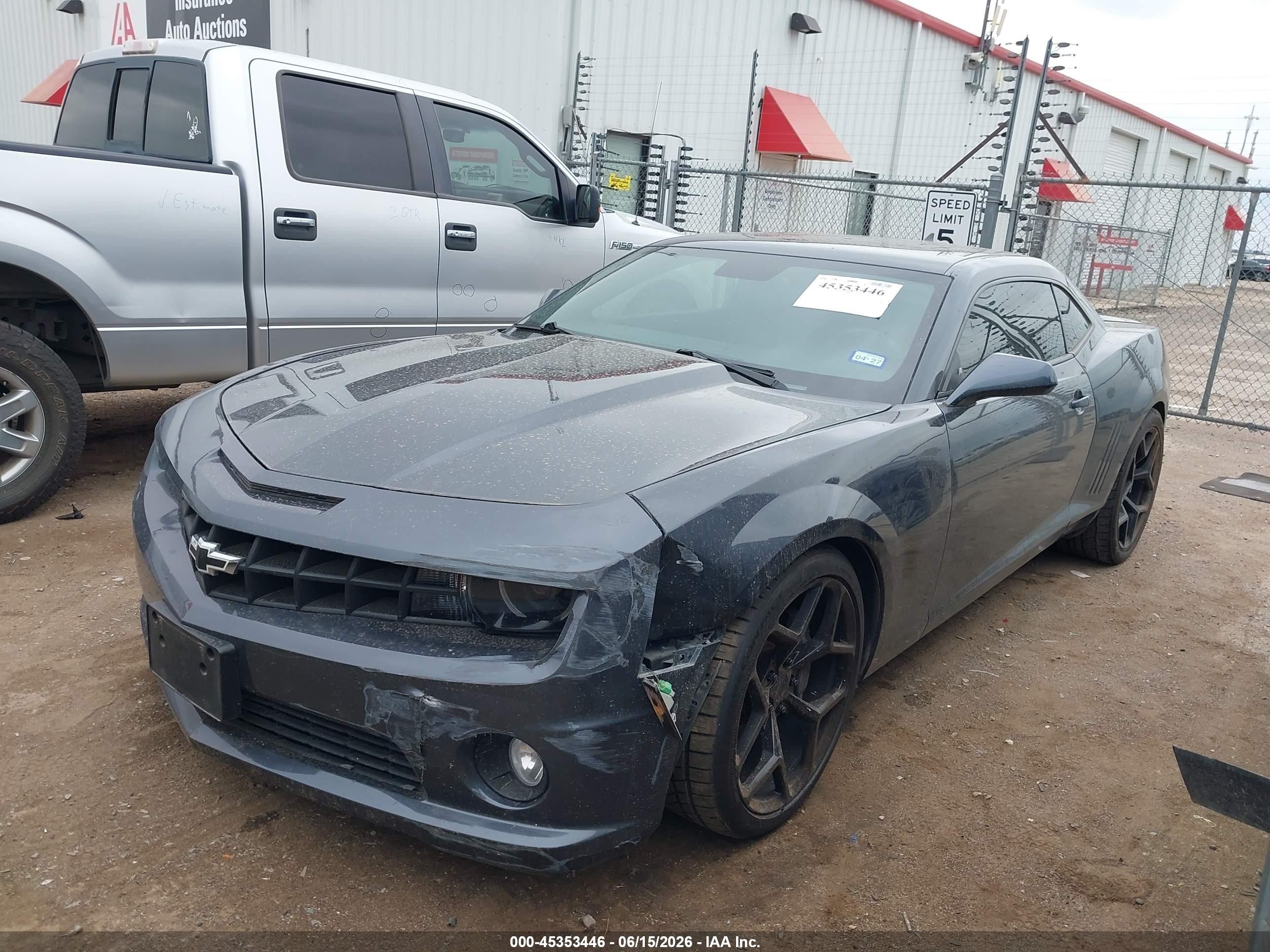 2010 Chevrolet Camaro 2ss Gray vin: 2G1FT1EWXA9135460