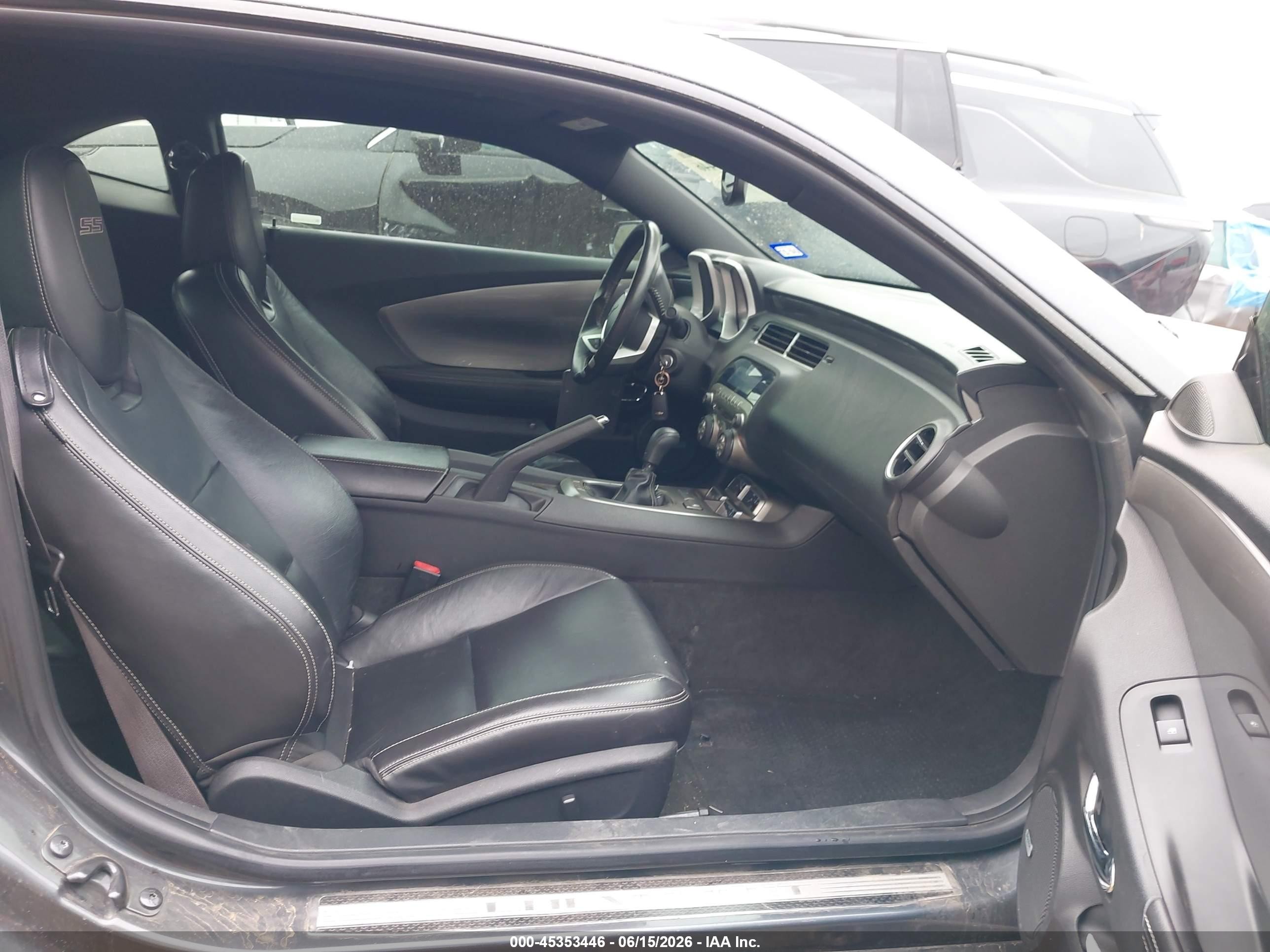 2010 Chevrolet Camaro 2ss Gray vin: 2G1FT1EWXA9135460