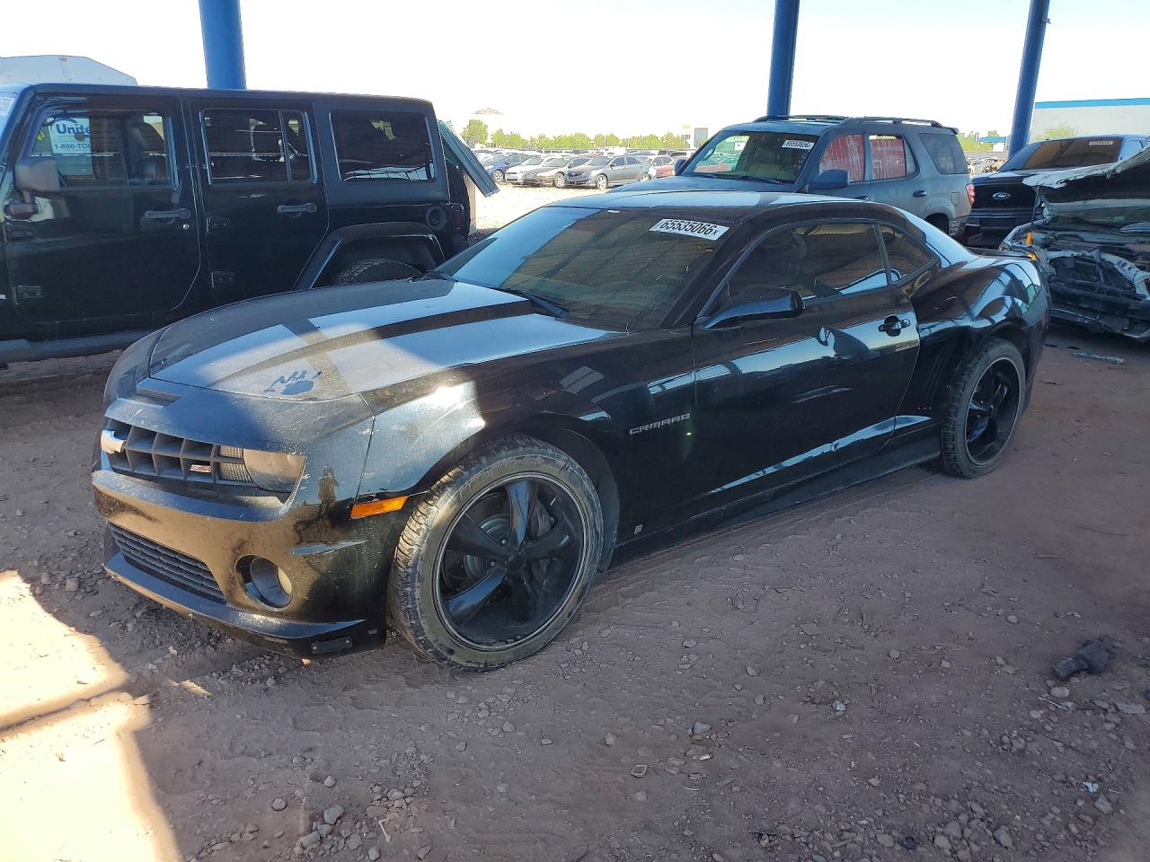 2010 Chevrolet Camaro Ss Черный vin: 2G1FT1EWXA9145521