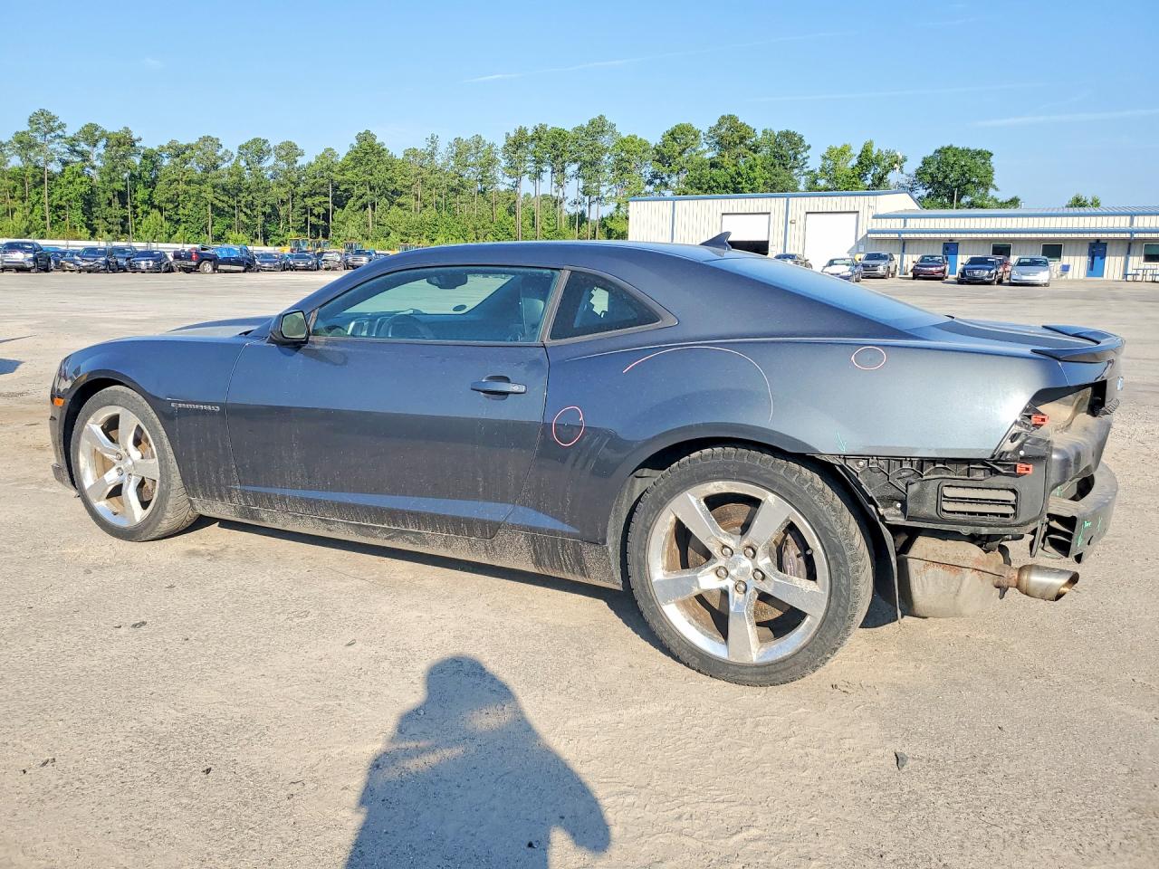 2011 Chevrolet Camaro 2ss Серый vin: 2G1FT1EWXB9157797