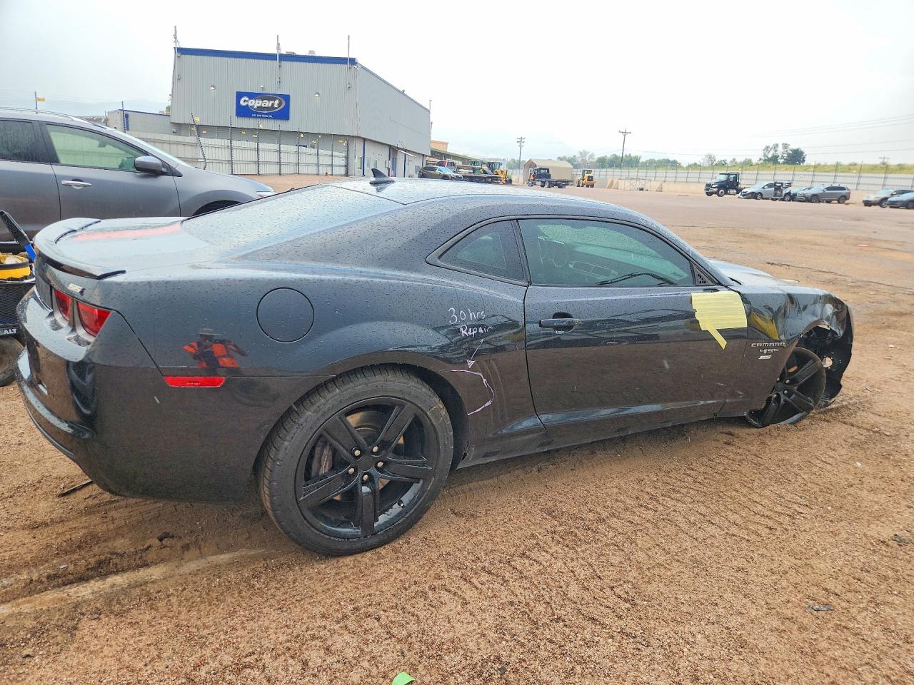 2012 Chevrolet Camaro 2ss Black vin: 2G1FT1EWXC9120752
