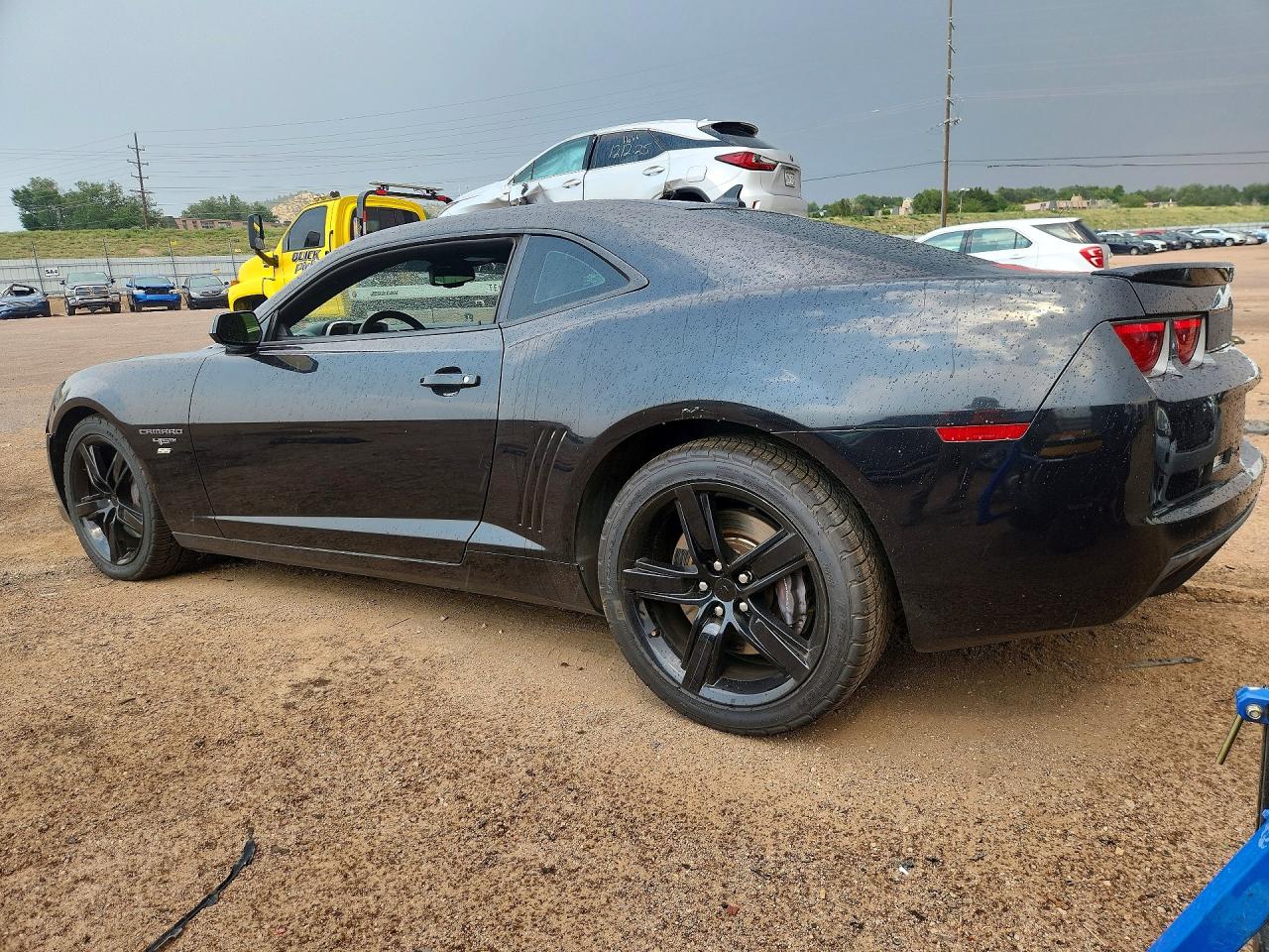 2012 Chevrolet Camaro 2ss Black vin: 2G1FT1EWXC9120752