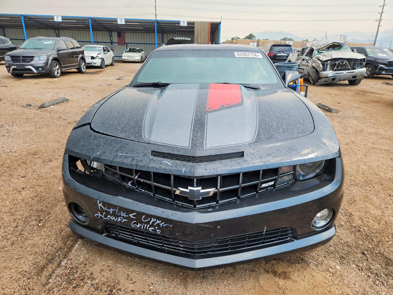 2012 Chevrolet Camaro 2ss Black vin: 2G1FT1EWXC9120752
