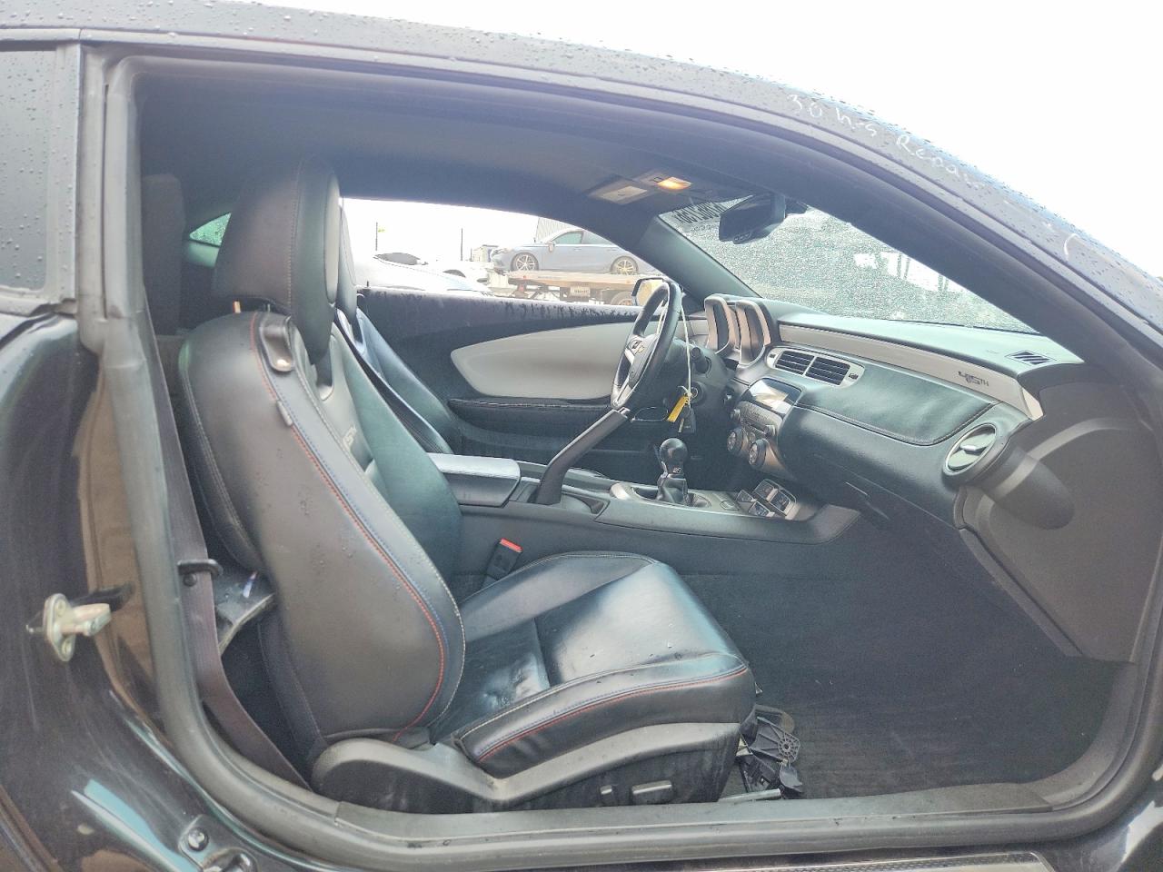 2012 Chevrolet Camaro 2ss Black vin: 2G1FT1EWXC9120752
