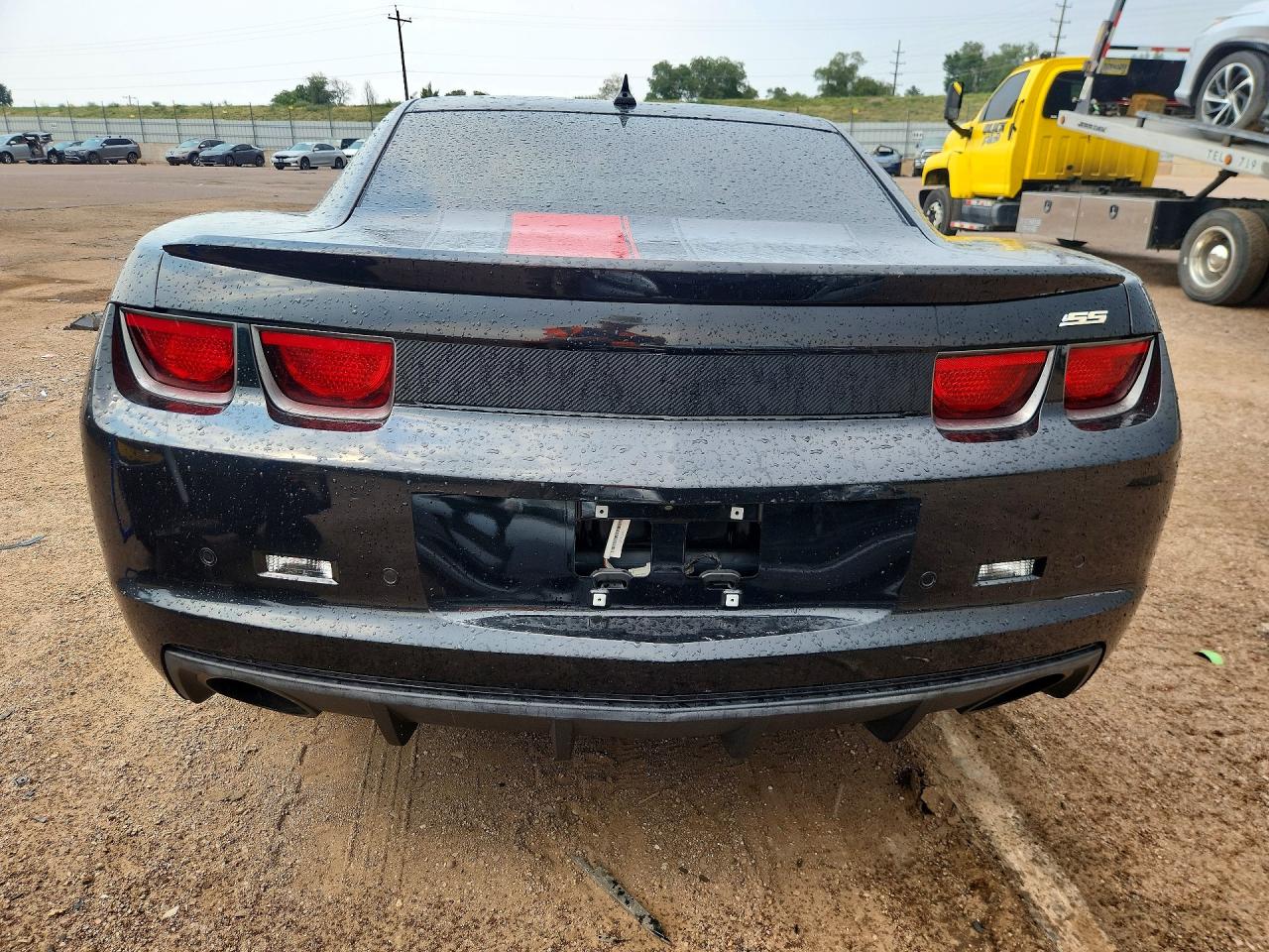 2012 Chevrolet Camaro 2ss Black vin: 2G1FT1EWXC9120752