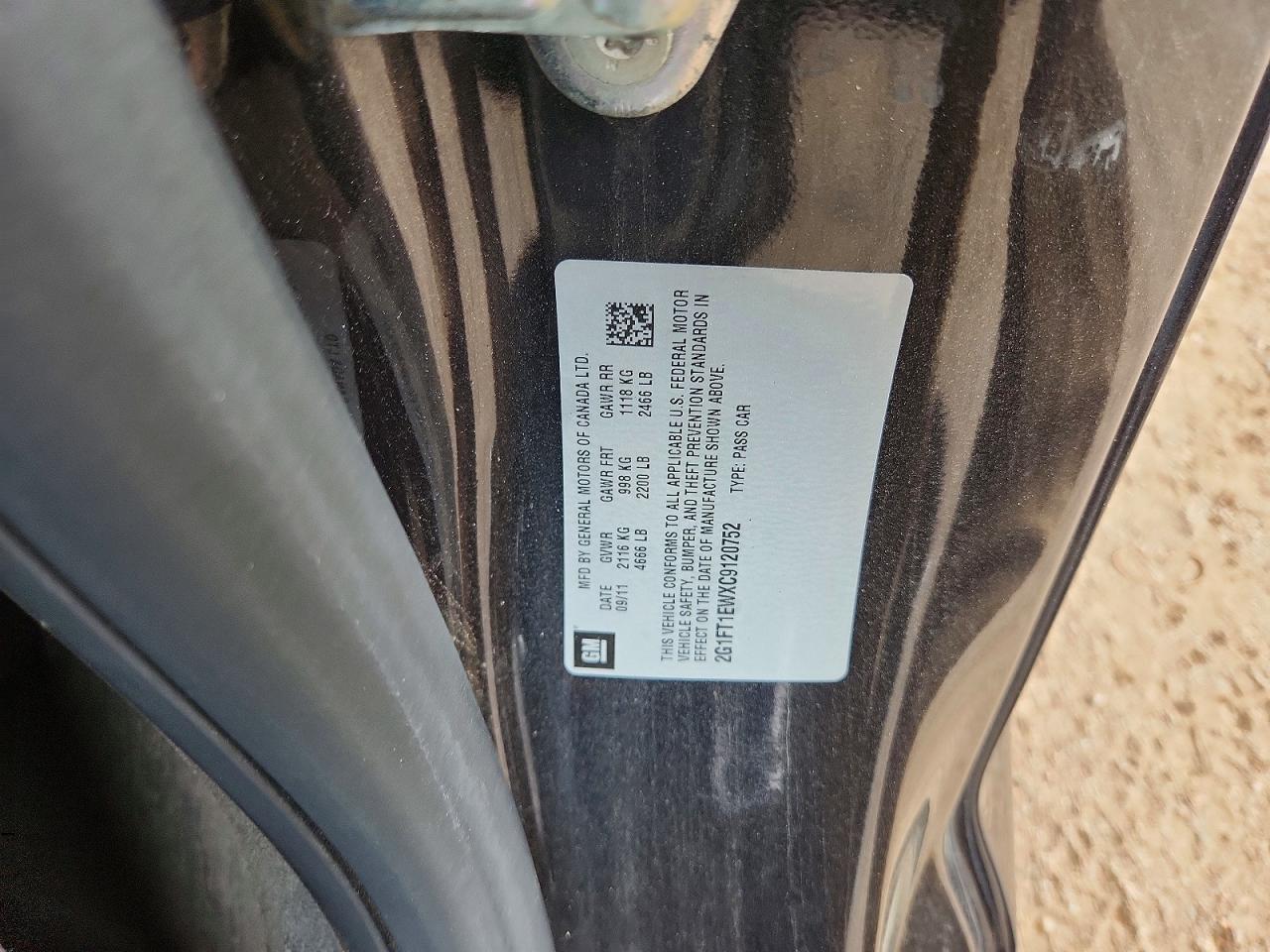 2012 Chevrolet Camaro 2ss Black vin: 2G1FT1EWXC9120752