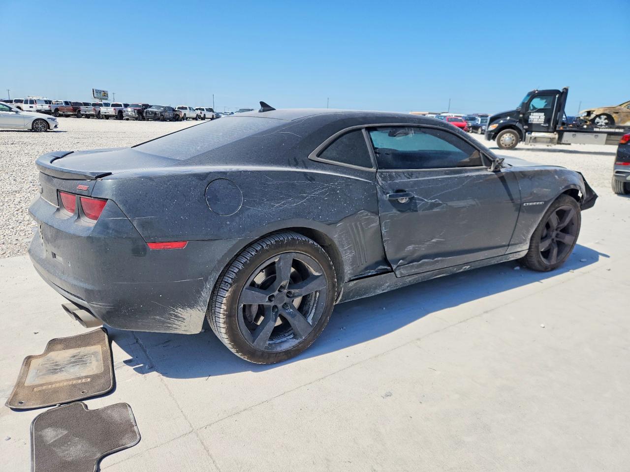 2013 Chevrolet Camaro 2ss Угольный vin: 2G1FT1EWXD9243632
