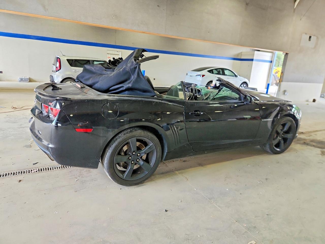 2011 Chevrolet Camaro 2ss Black vin: 2G1FT3DW4B9156786