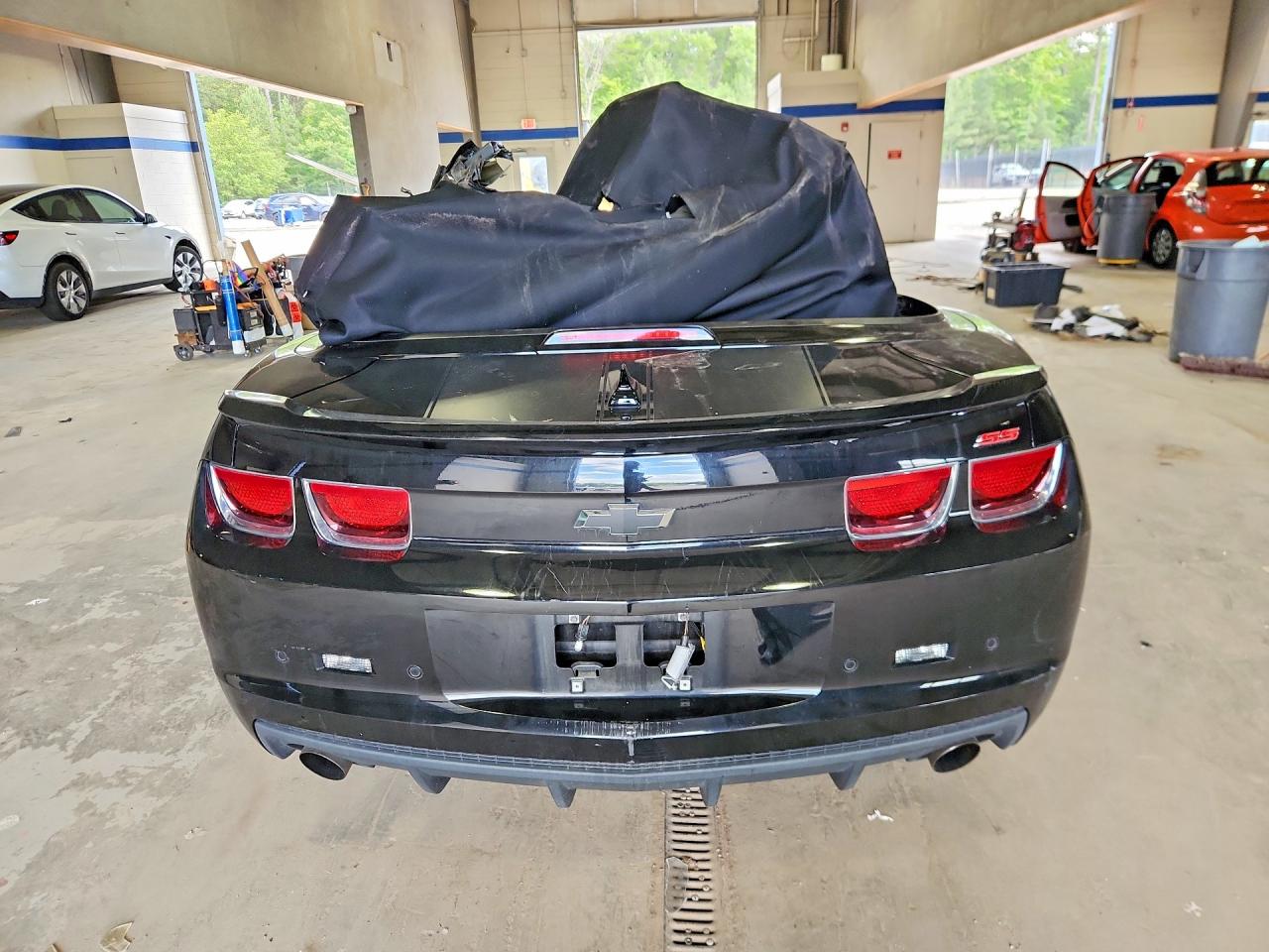 2011 Chevrolet Camaro 2ss Black vin: 2G1FT3DW4B9156786