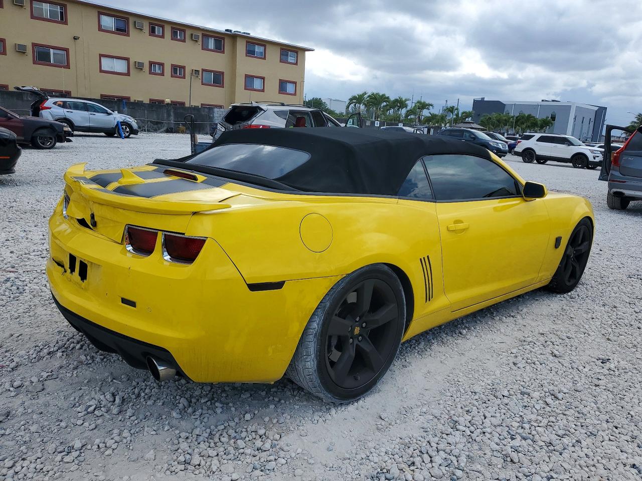2012 Chevrolet Camaro 2ss Желтый vin: 2G1FT3DW7C9108040