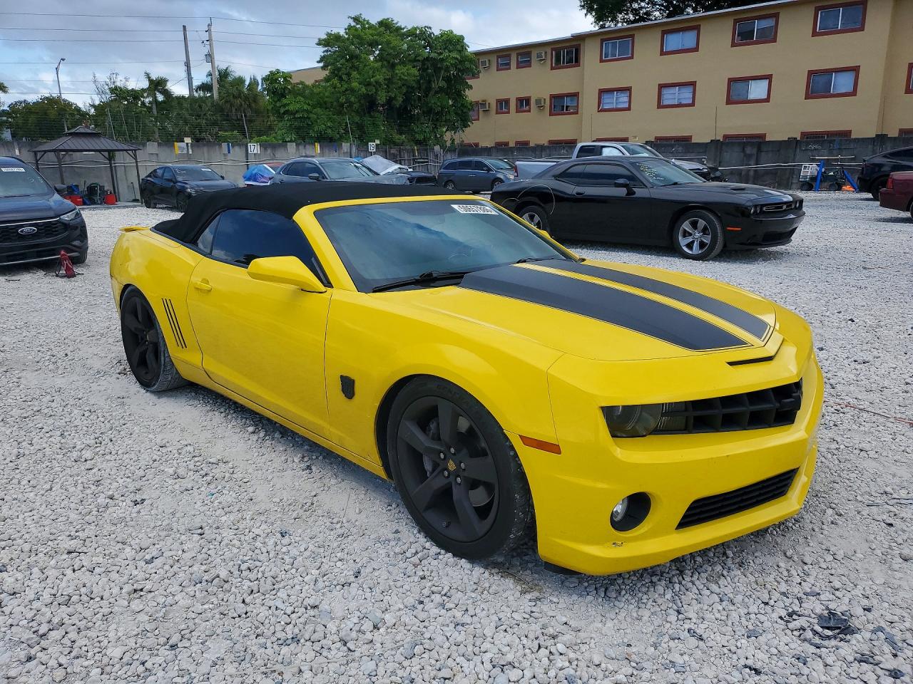 2012 Chevrolet Camaro 2ss Желтый vin: 2G1FT3DW7C9108040