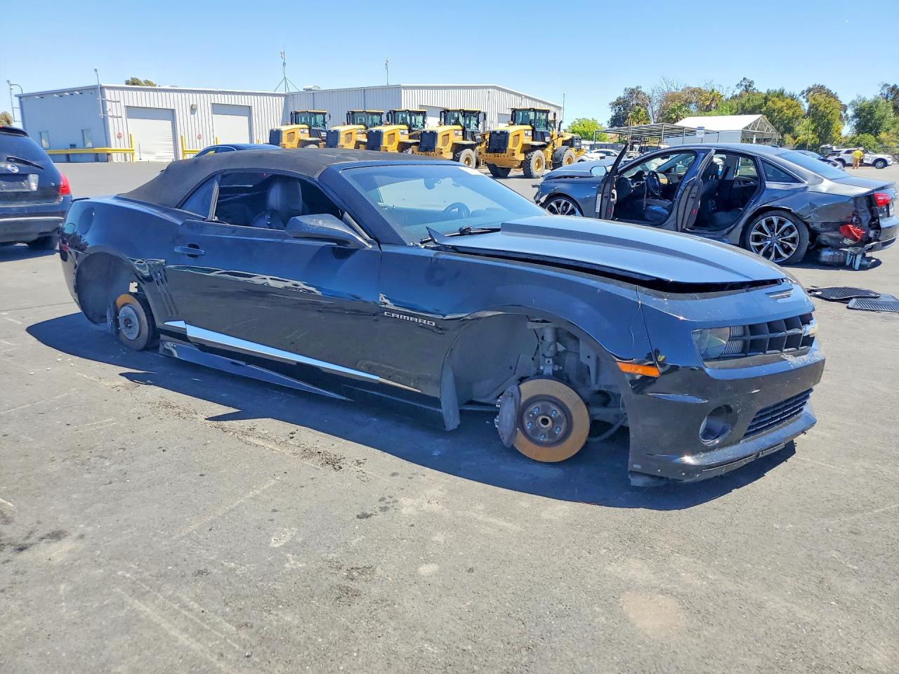 2013 Chevrolet Camaro 2ss Черный vin: 2G1FT3DWXD9149117
