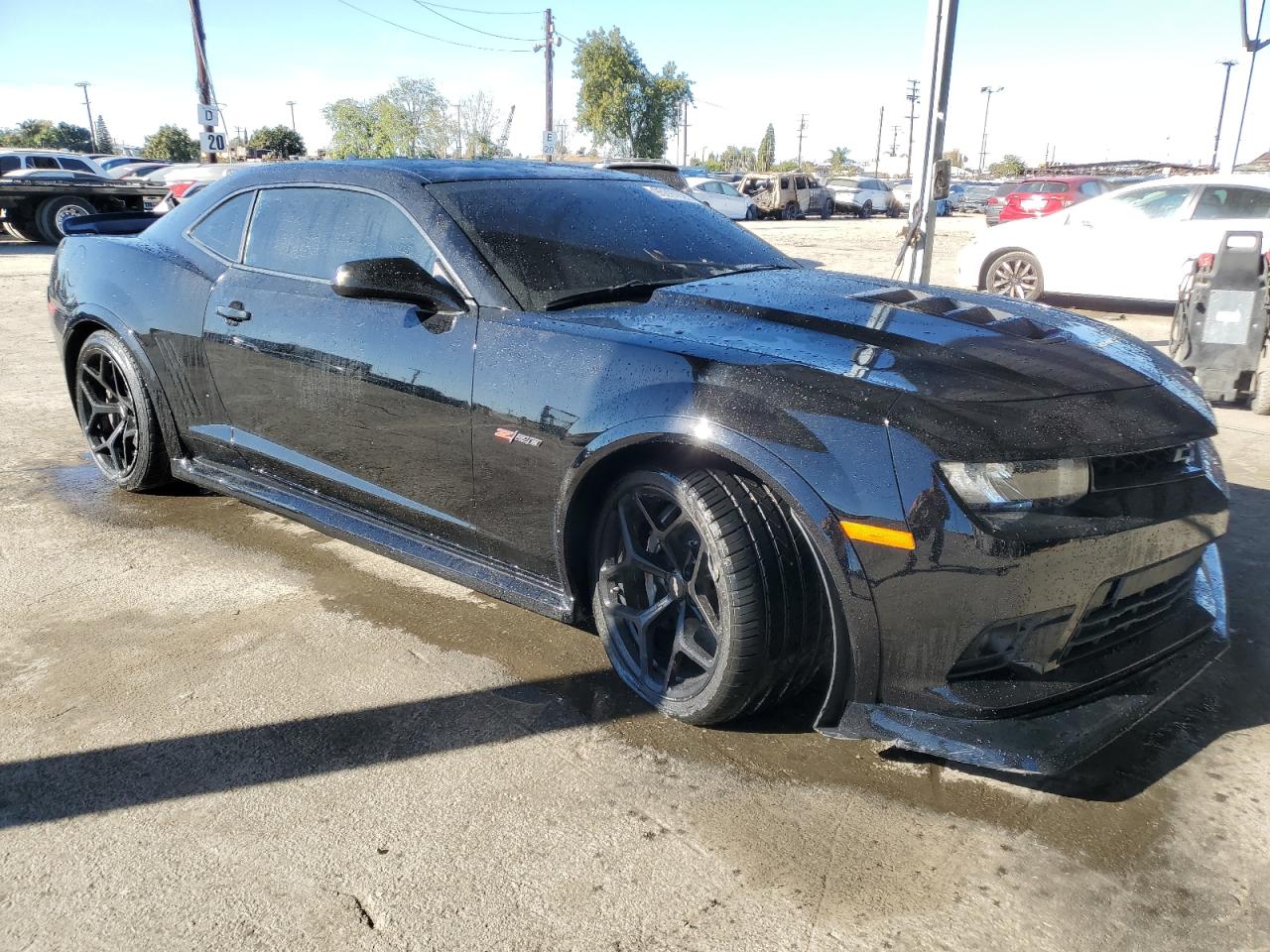2015 Chevrolet Camaro Z28 Черный vin: 2G1FZ1EE2F9700894