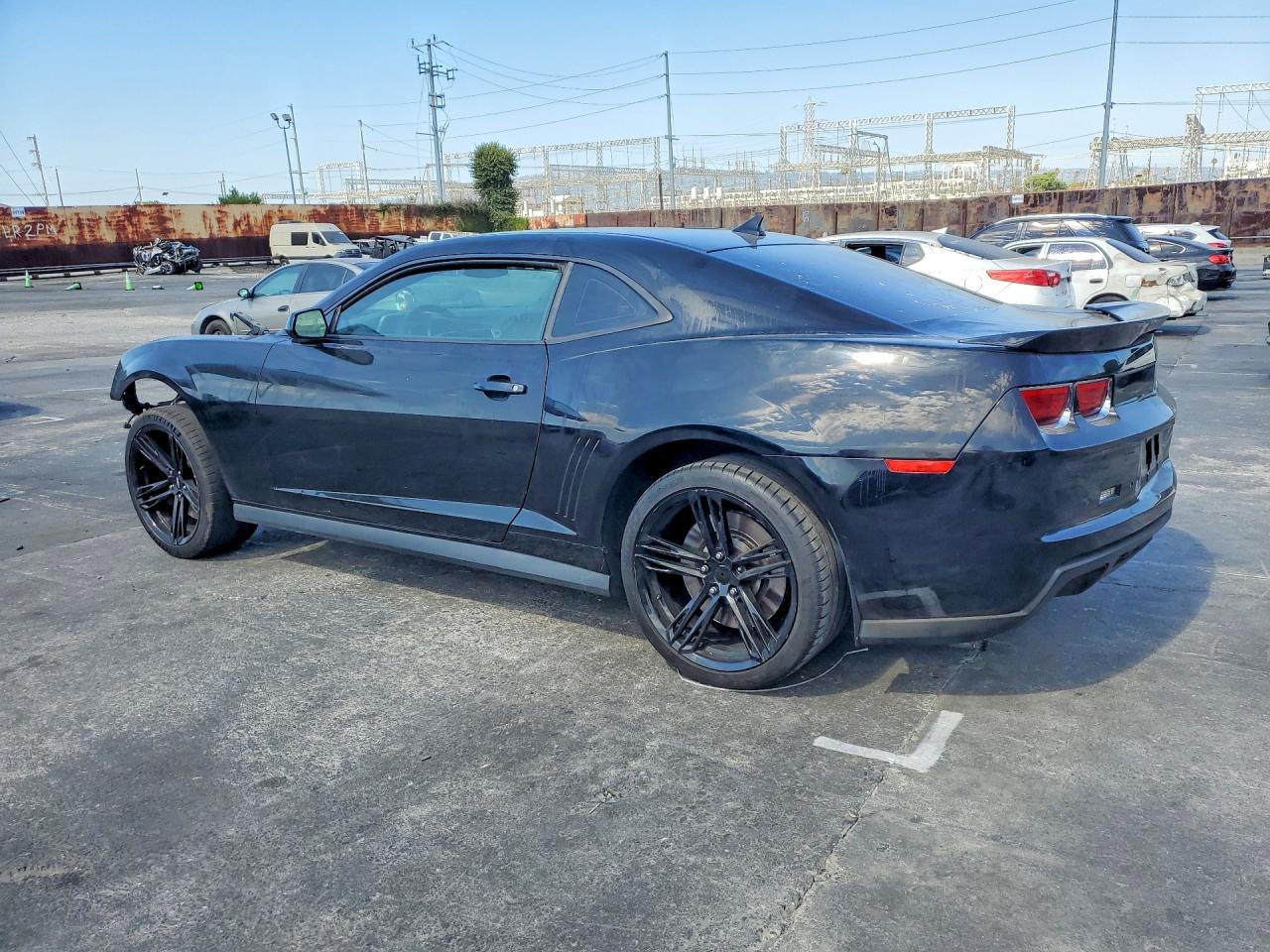 2013 Chevrolet Camaro Zl1 Black vin: 2G1FZ1EP0D9804010