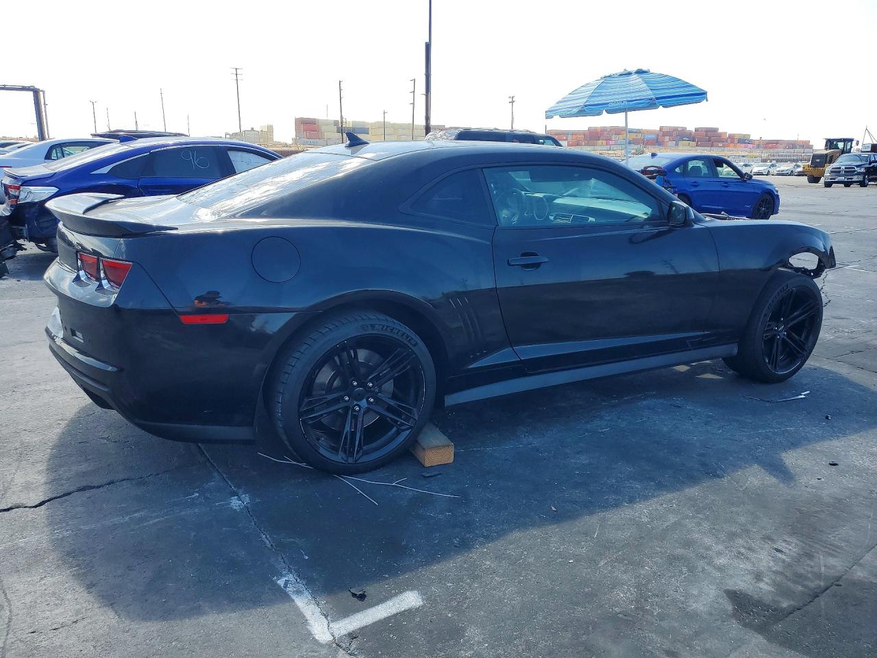 2013 Chevrolet Camaro Zl1 Black vin: 2G1FZ1EP0D9804010