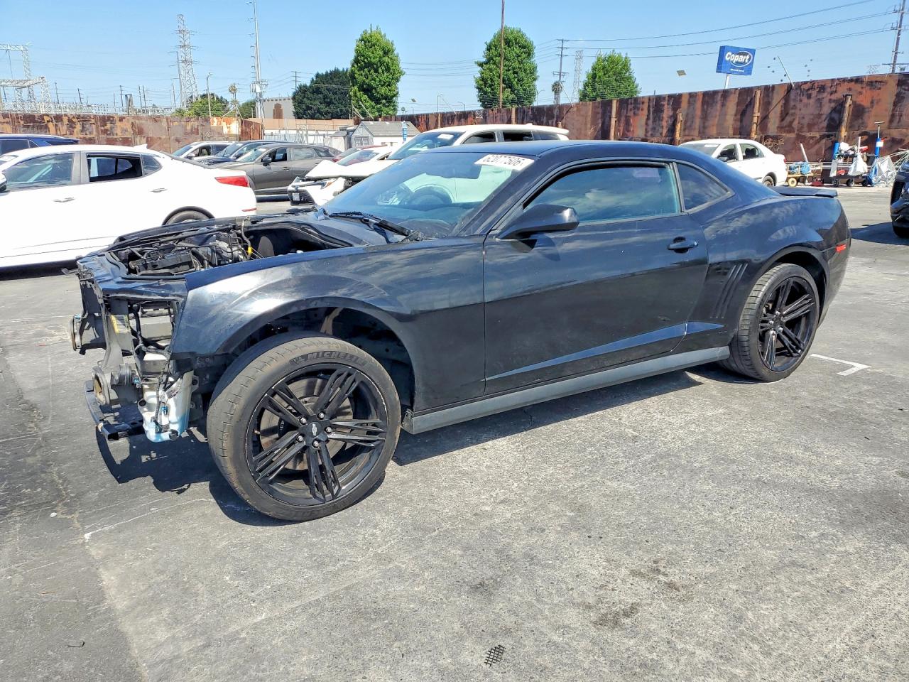 2013 Chevrolet Camaro Zl1 Black vin: 2G1FZ1EP0D9804010