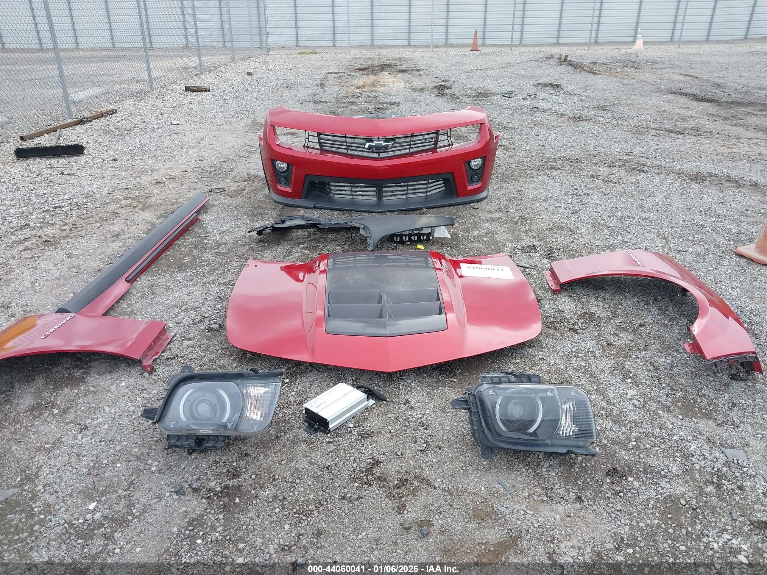 2014 Chevrolet Camaro Zl1 Red vin: 2G1FZ1EP0E9800640