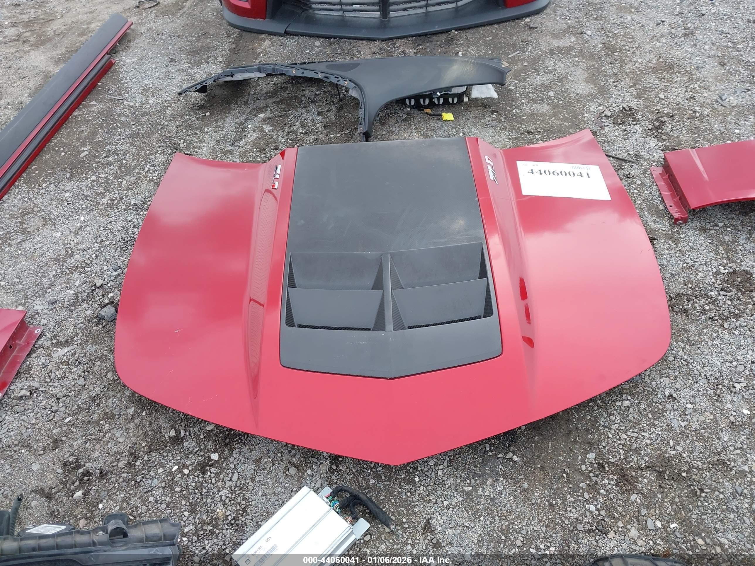 2014 Chevrolet Camaro Zl1 Red vin: 2G1FZ1EP0E9800640