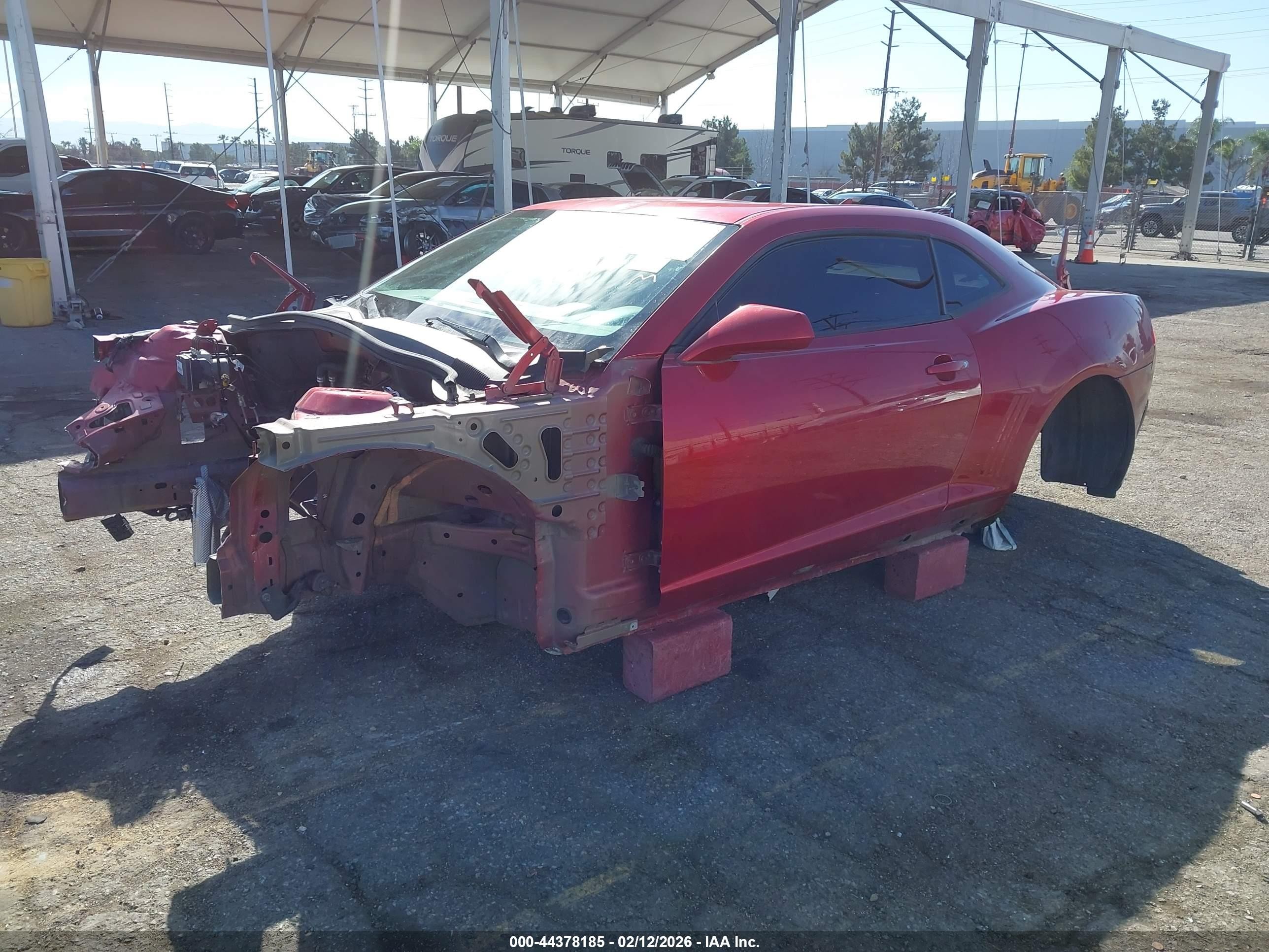 2014 Chevrolet Camaro Zl1 Red vin: 2G1FZ1EP0E9800640