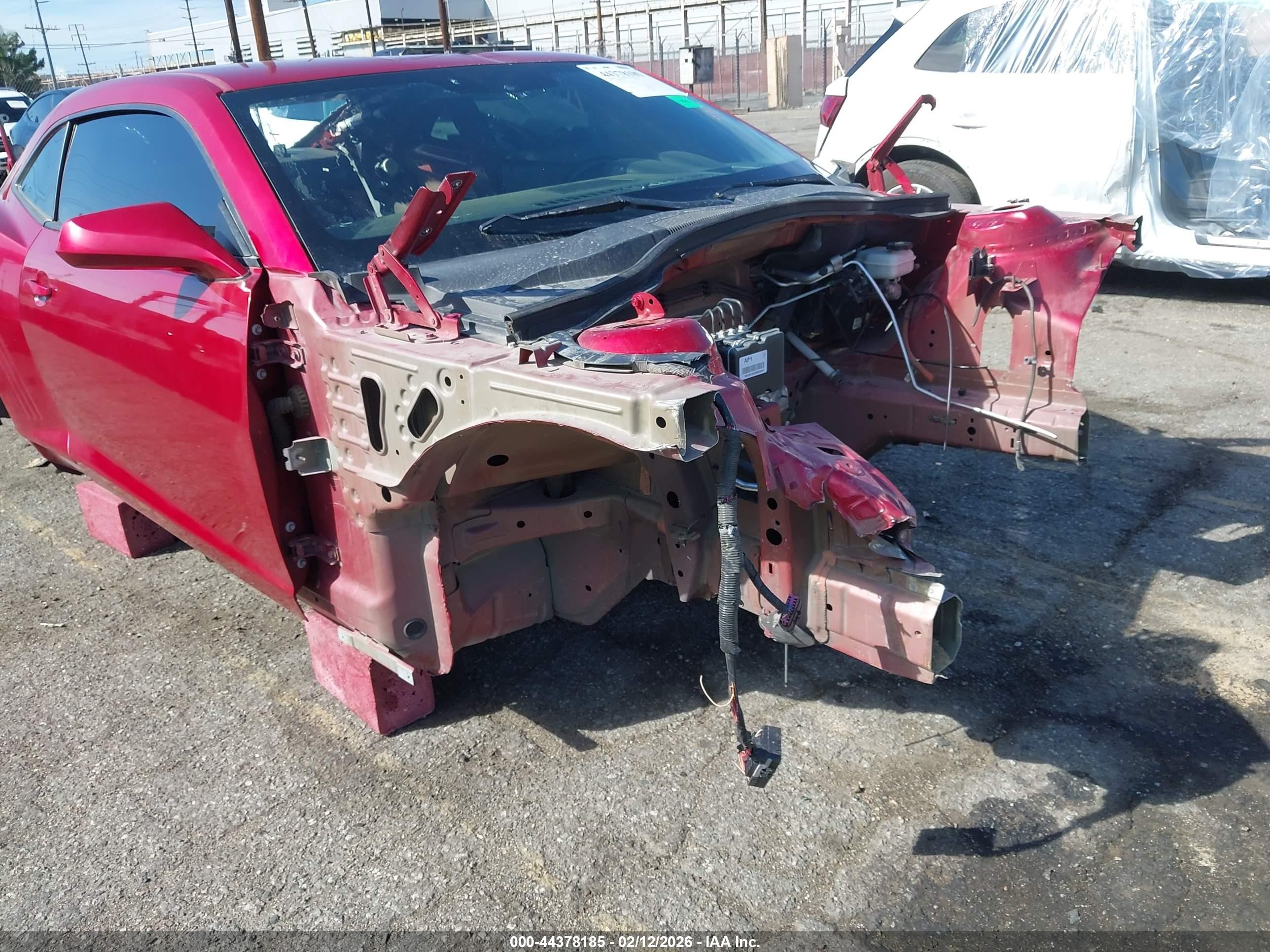 2014 Chevrolet Camaro Zl1 Red vin: 2G1FZ1EP0E9800640