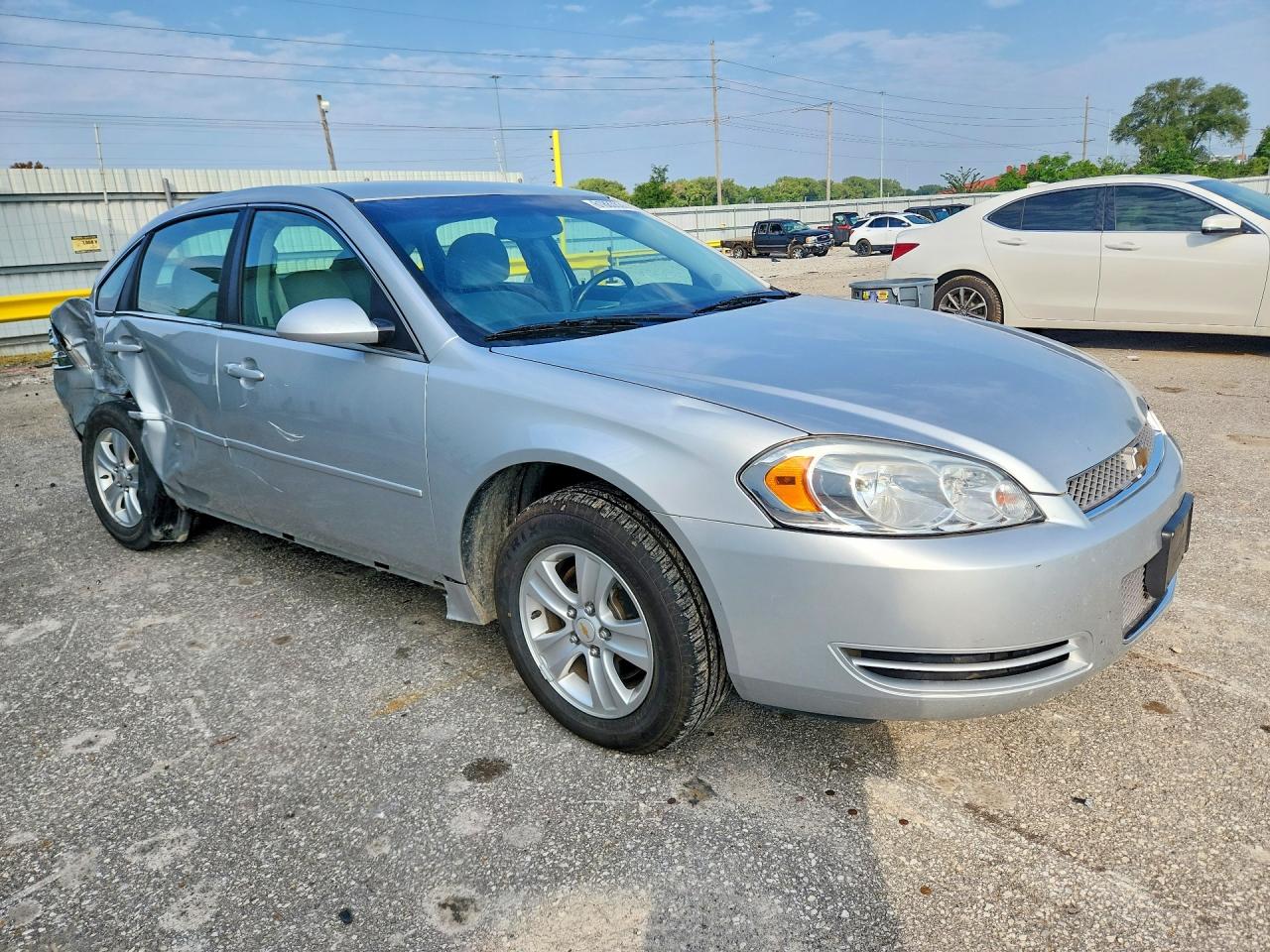 2014 Chevrolet Impala Limited Ls Silver vin: 2G1WA5E30E1114155