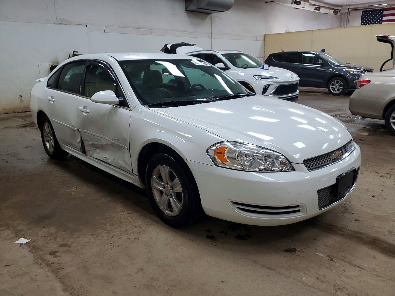 2014 Chevrolet Impala Limited Ls Белый vin: 2G1WA5E30E1157264