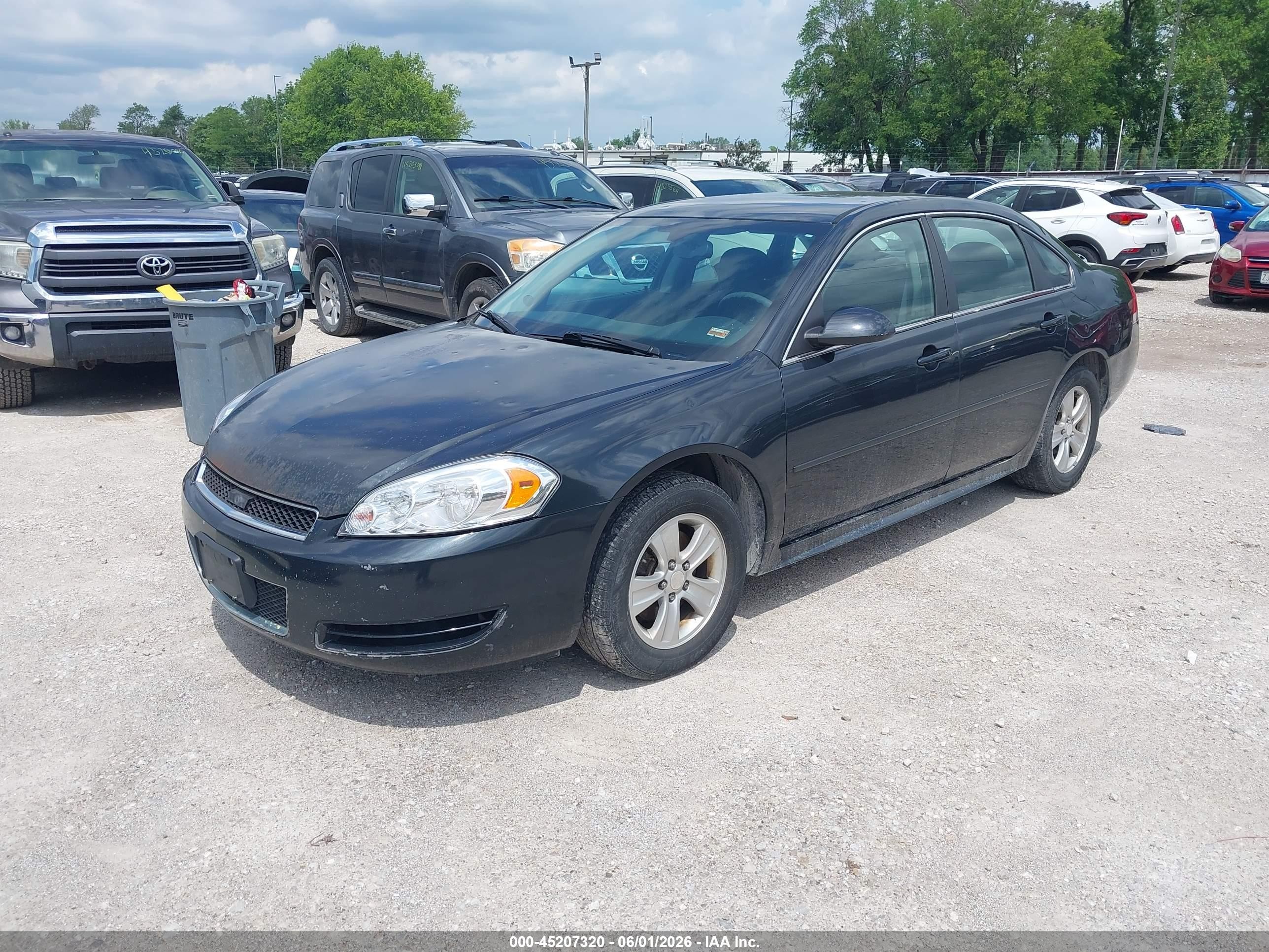 2015 Chevrolet Impala Limited Ls Черный vin: 2G1WA5E30F1135475
