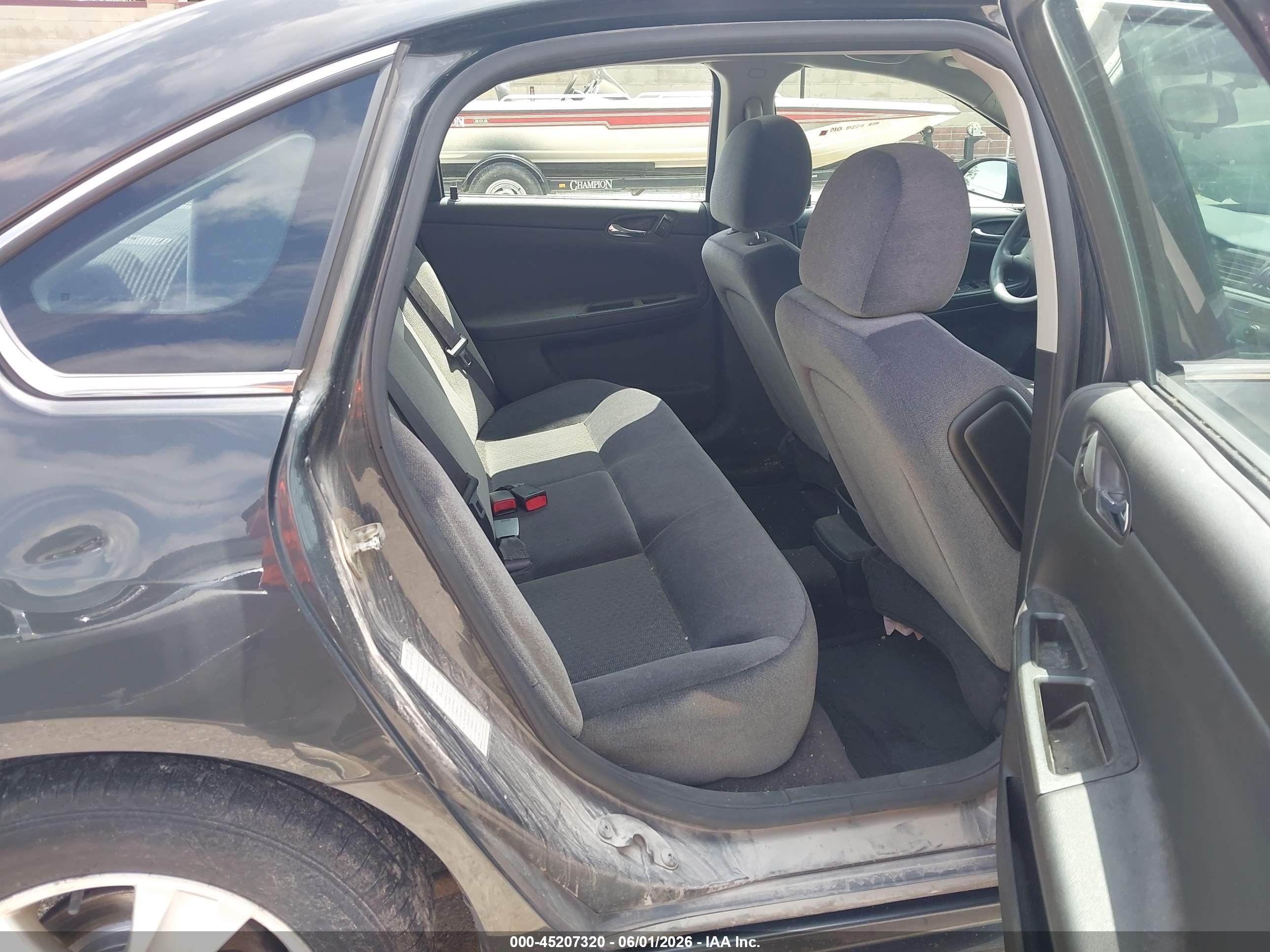 2015 Chevrolet Impala Limited Ls Черный vin: 2G1WA5E30F1135475