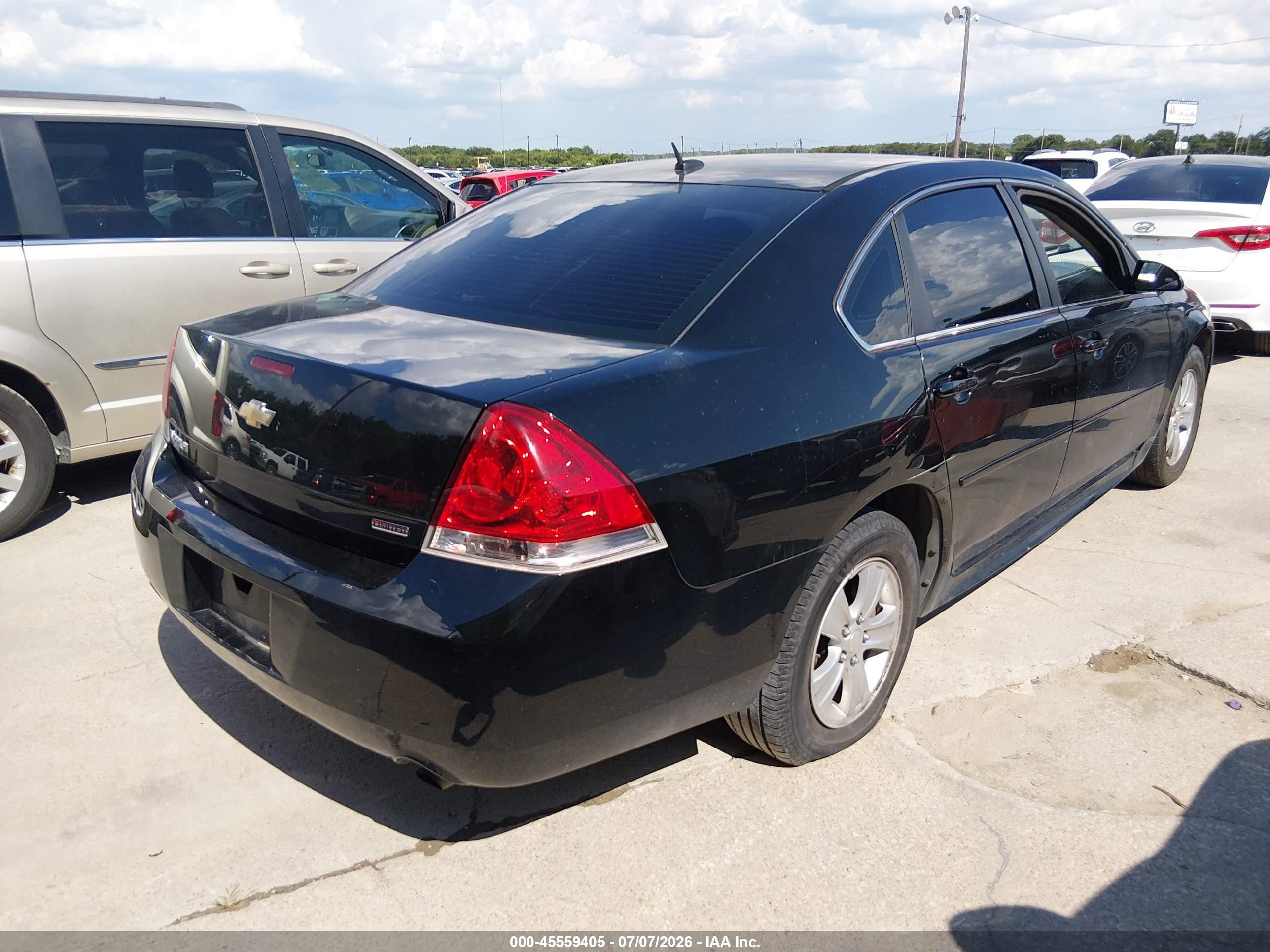 2015 Chevrolet Impala Limited Ls Black vin: 2G1WA5E30F1139347
