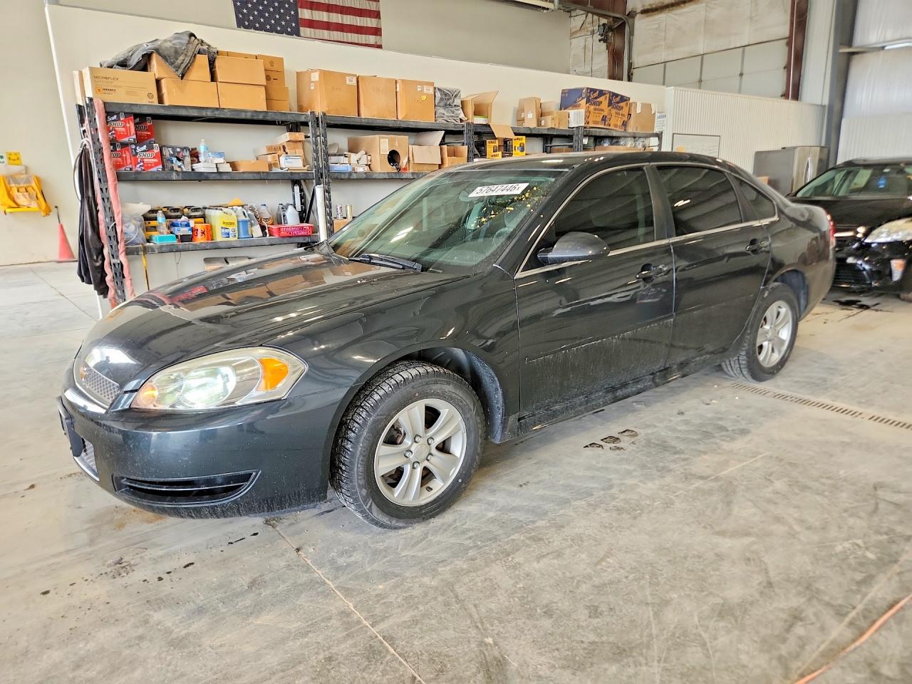2015 Chevrolet Impala Limited Ls Charcoal vin: 2G1WA5E30F1163759