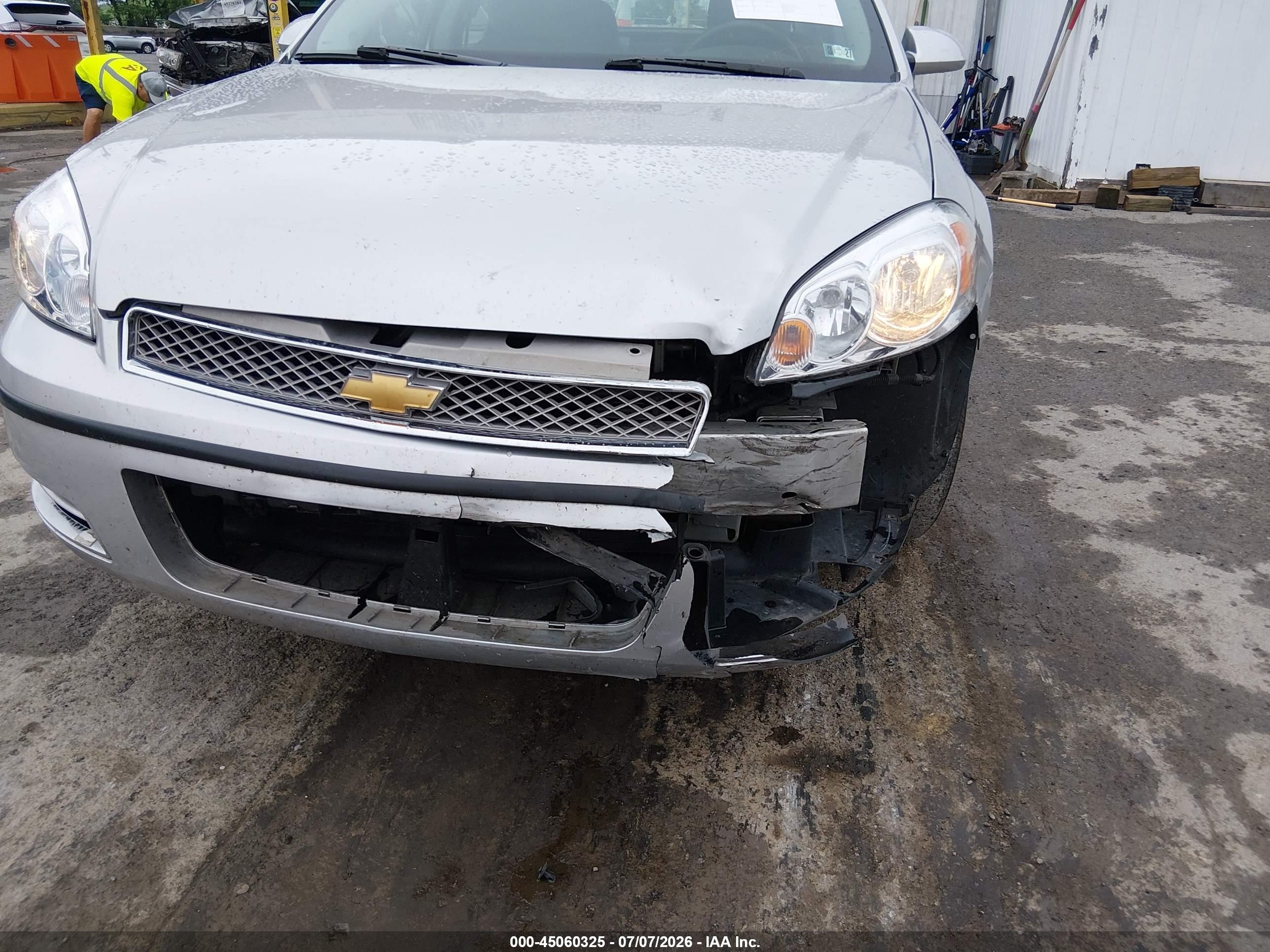 2012 Chevrolet Impala Ls Silver vin: 2G1WA5E31C1150787