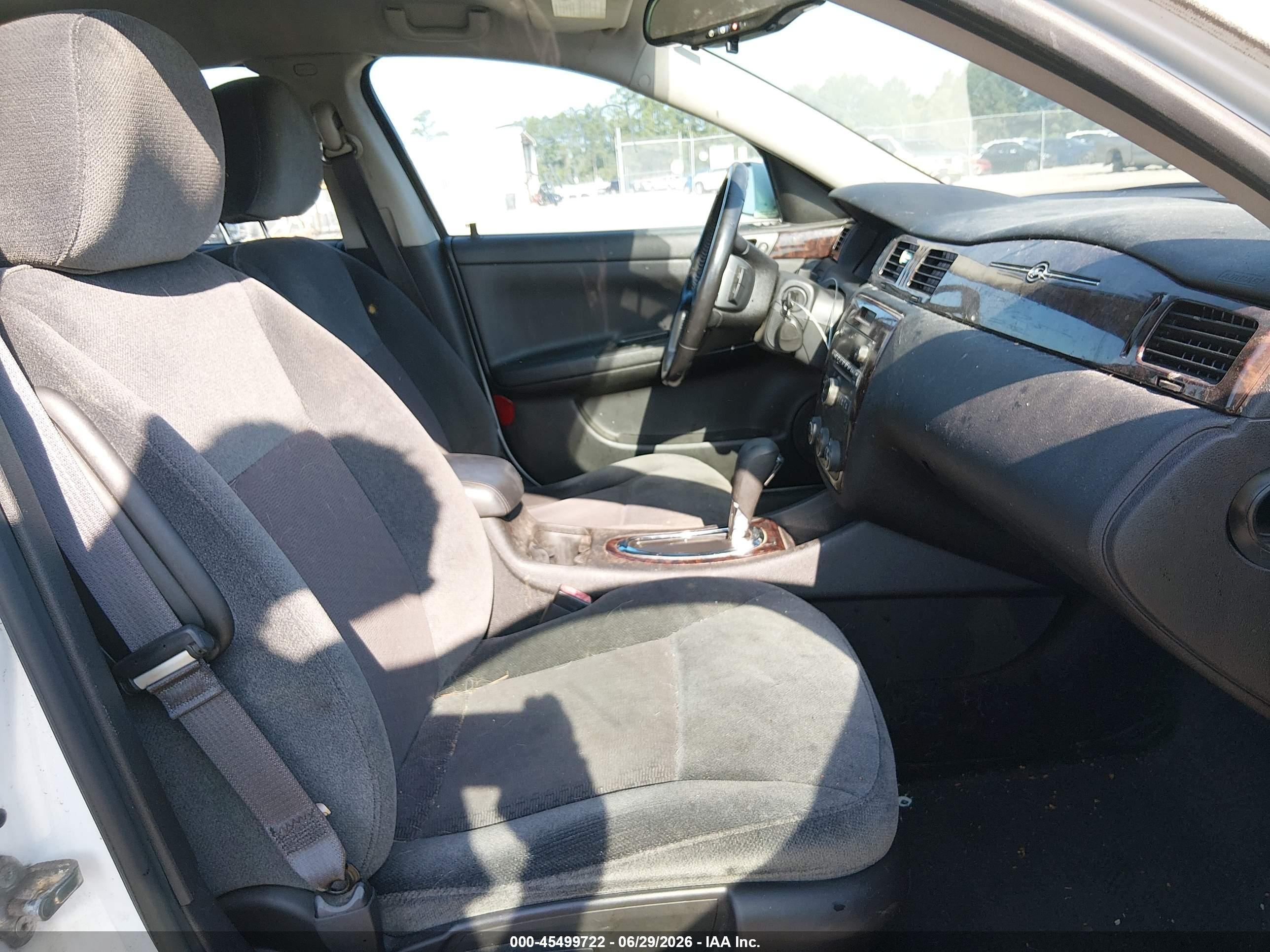 2012 Chevrolet Impala Ls White vin: 2G1WA5E31C1179125