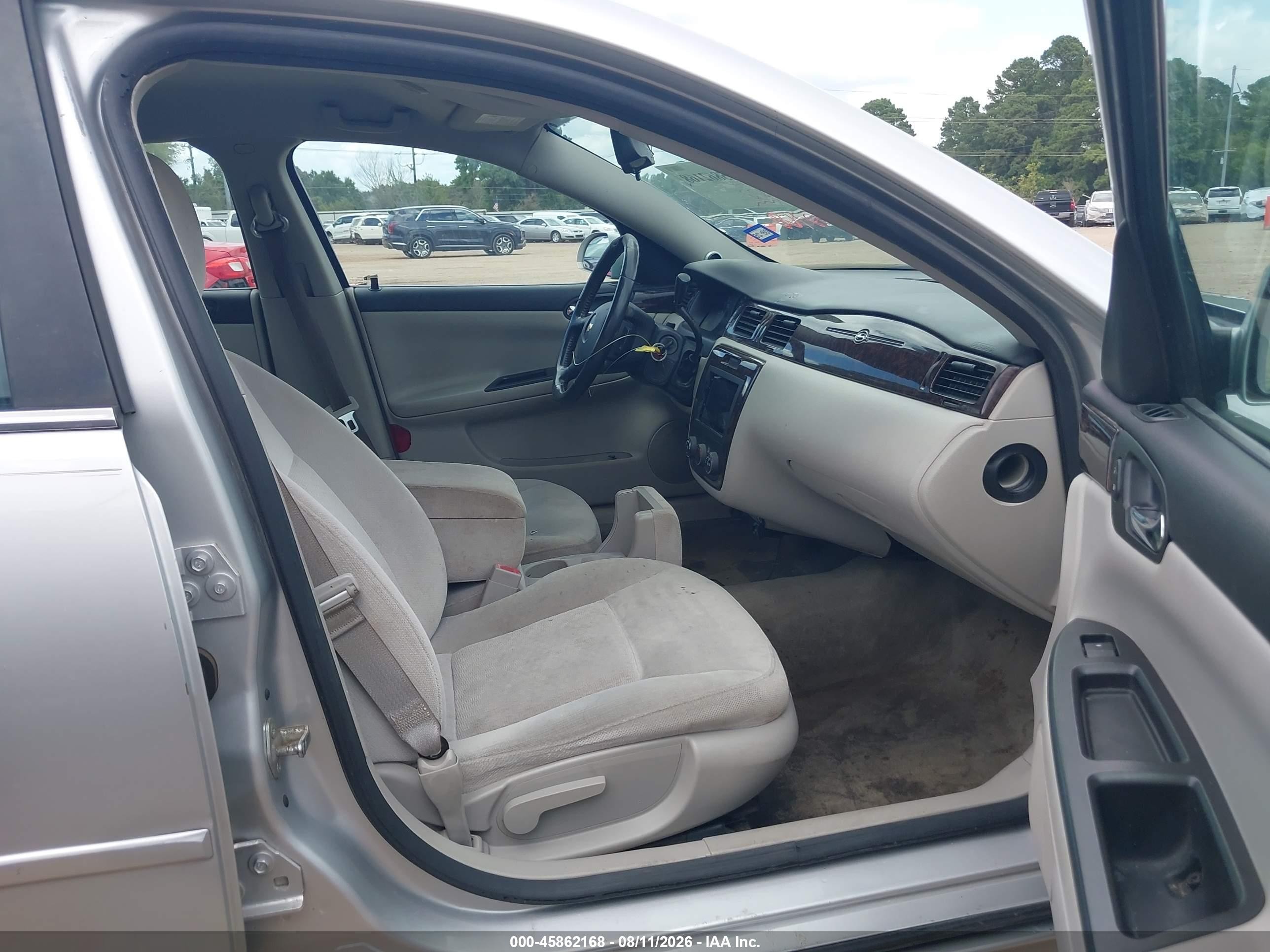 2012 Chevrolet Impala Ls Silver vin: 2G1WA5E31C1188326
