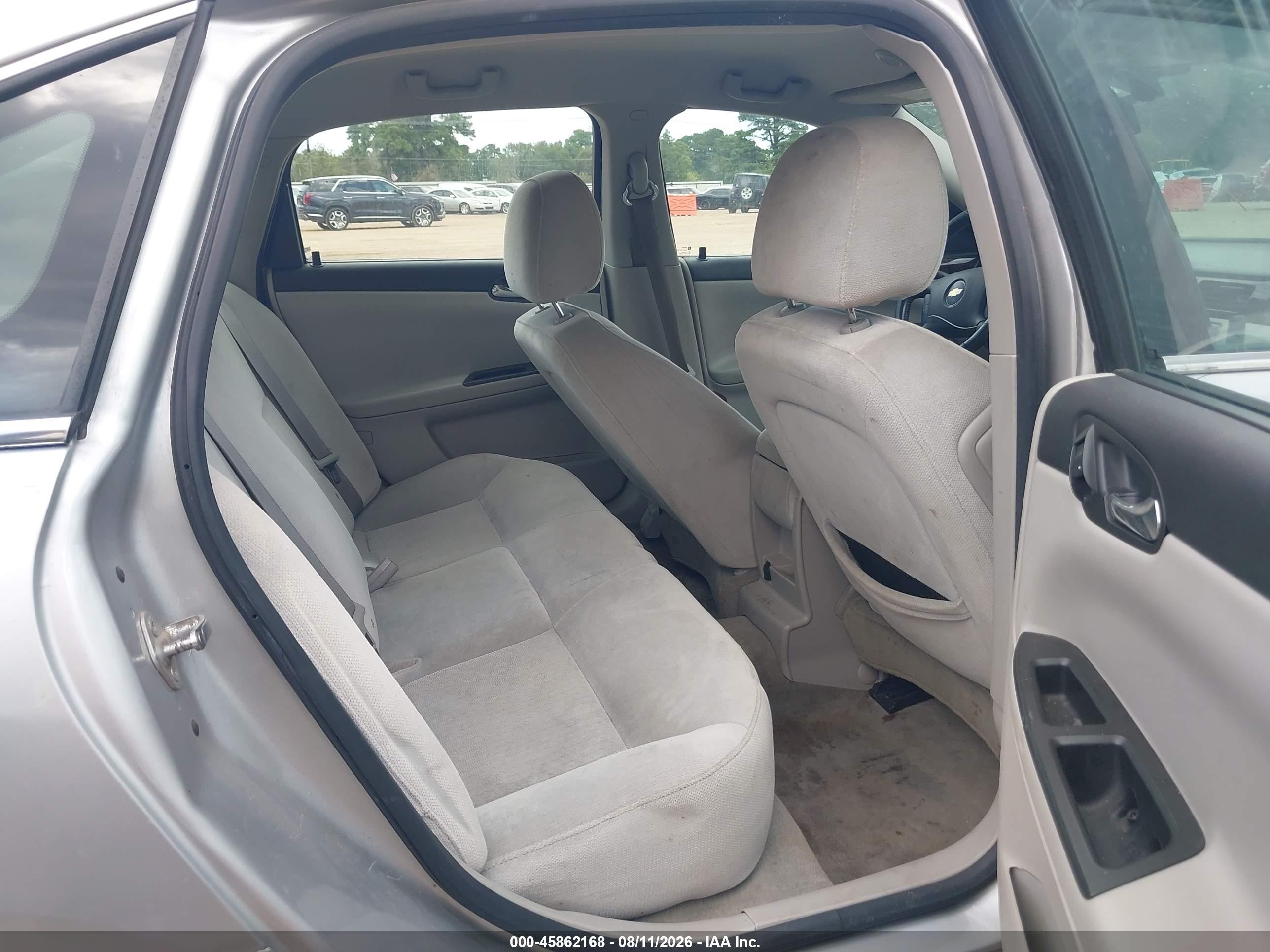 2012 Chevrolet Impala Ls Silver vin: 2G1WA5E31C1188326
