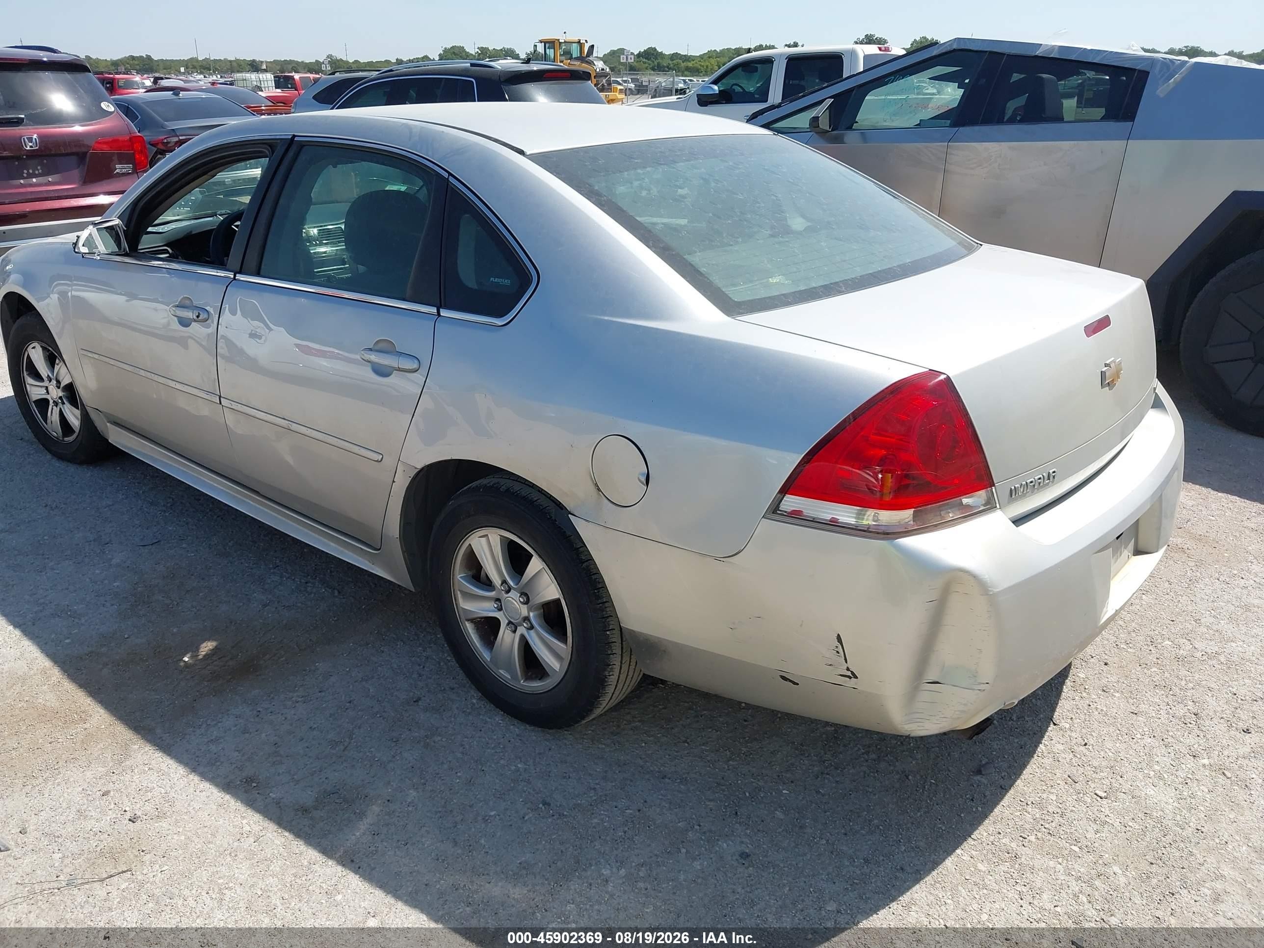 2014 Chevrolet Impala Limited Ls Silver vin: 2G1WA5E31E1179628