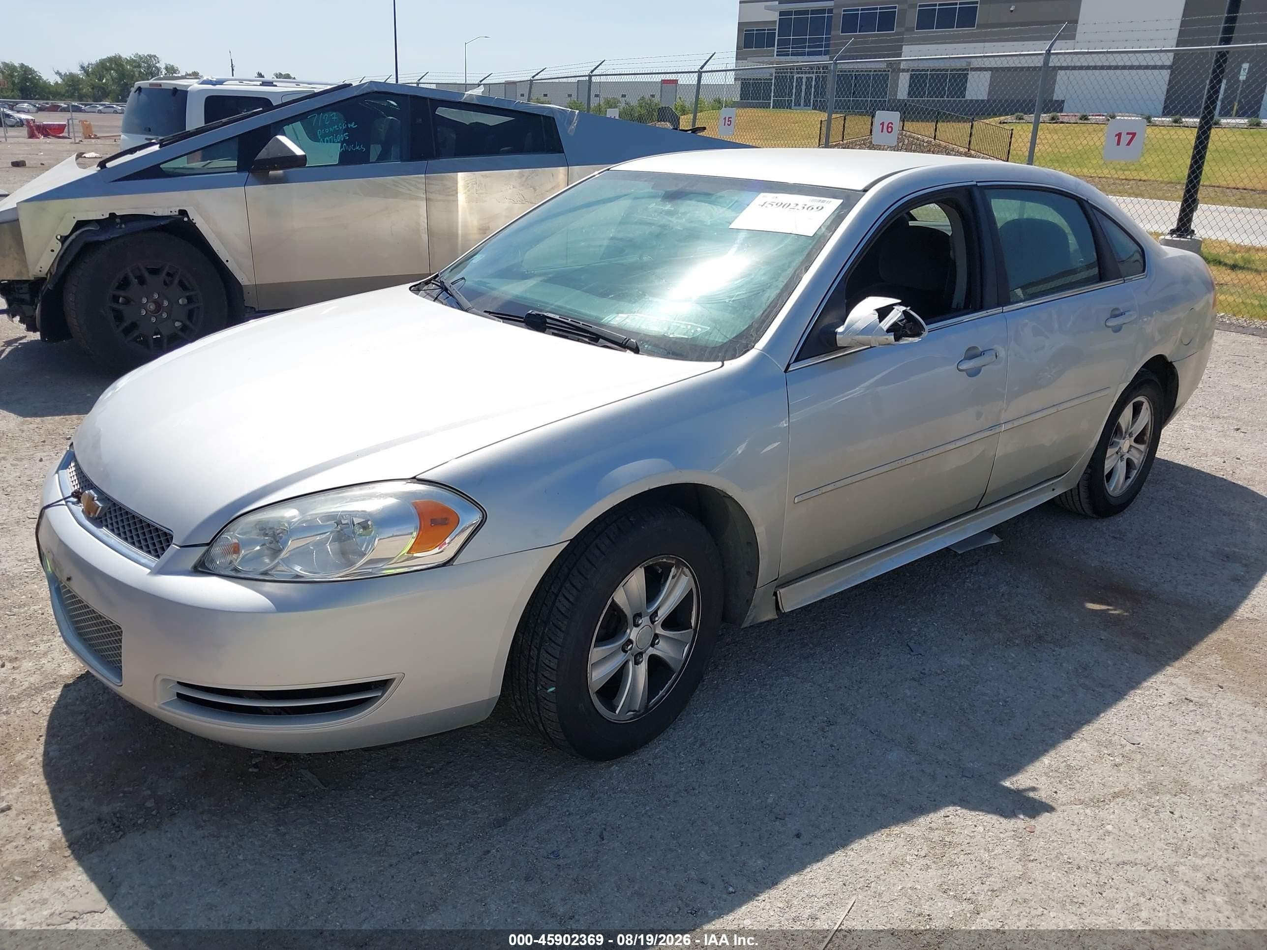 2014 Chevrolet Impala Limited Ls Silver vin: 2G1WA5E31E1179628