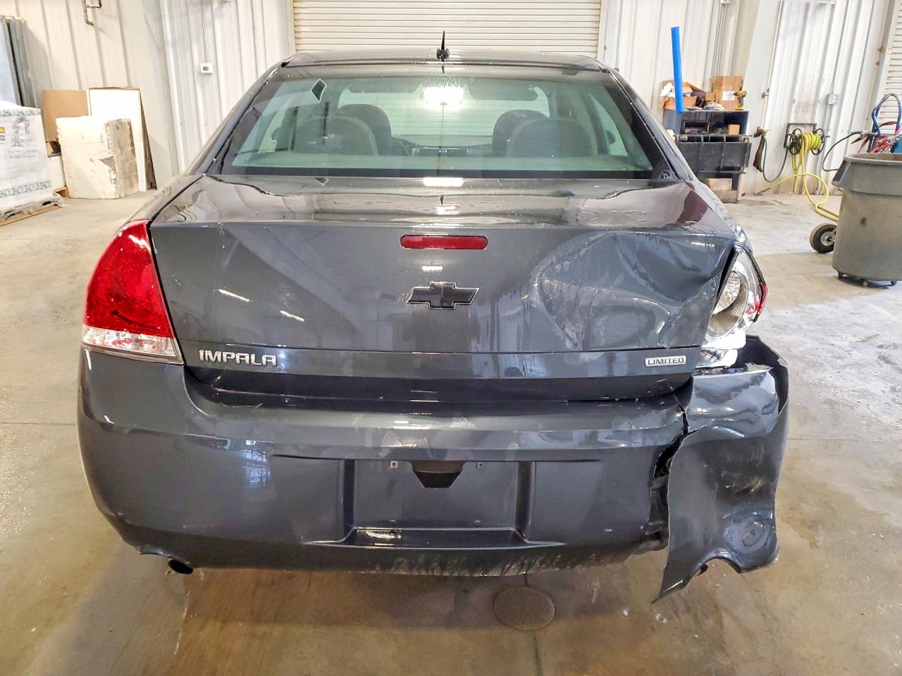 2014 Chevrolet Impala Limited Ls Gray vin: 2G1WA5E31E1188328