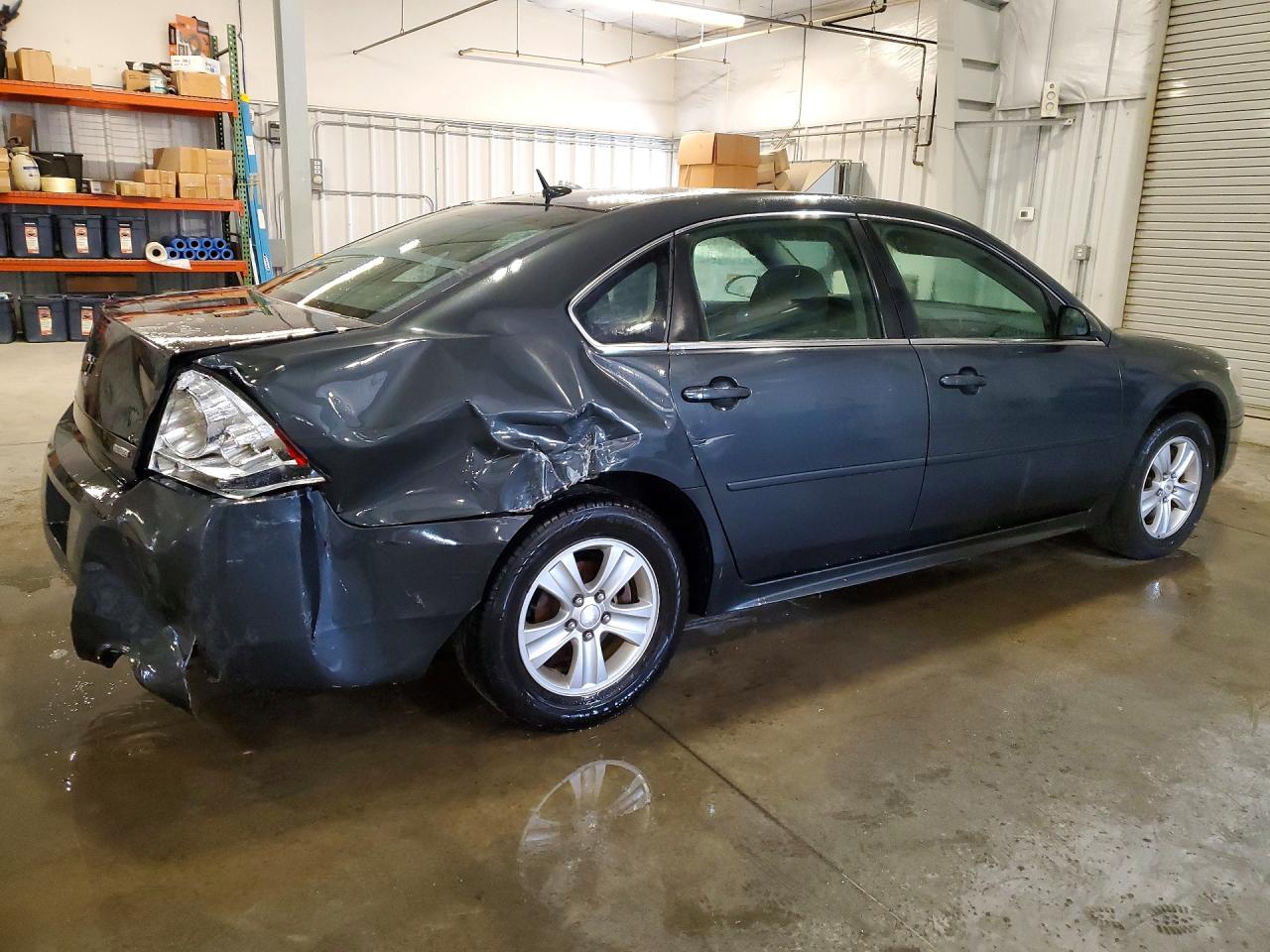 2014 Chevrolet Impala Limited Ls Gray vin: 2G1WA5E31E1188328