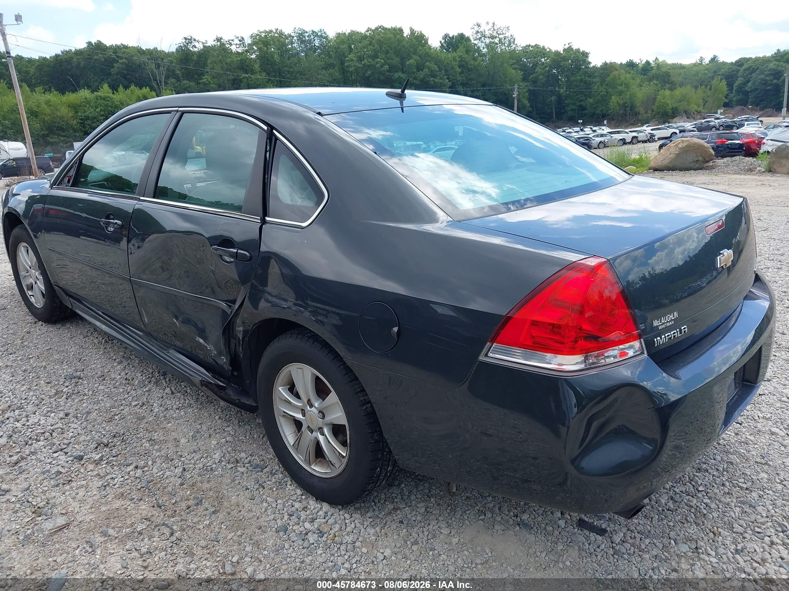 2015 Chevrolet Impala Limited Ls Black vin: 2G1WA5E31F1114280