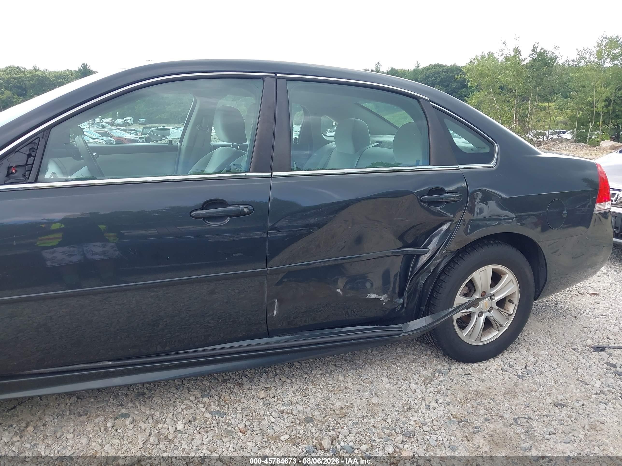 2015 Chevrolet Impala Limited Ls Black vin: 2G1WA5E31F1114280