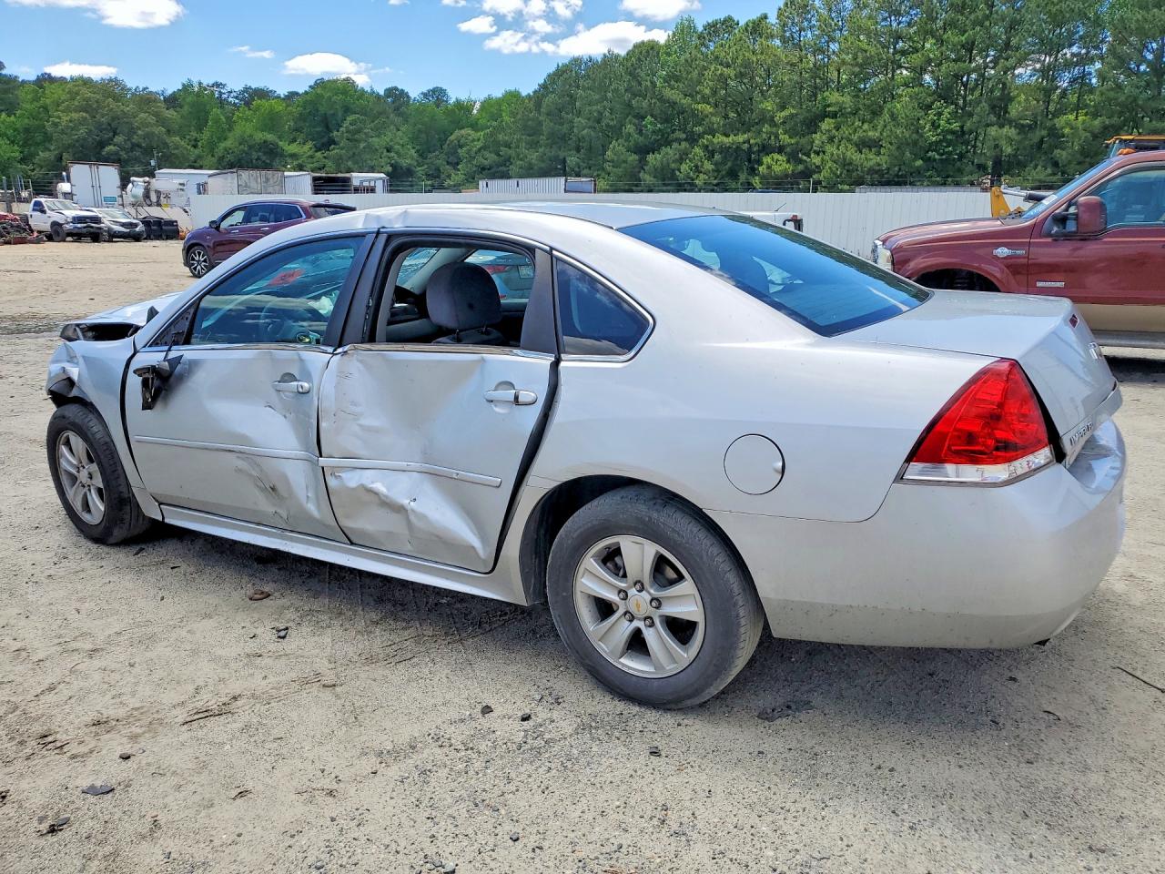 2015 Chevrolet Impala Limited Ls Silver vin: 2G1WA5E31F1130219
