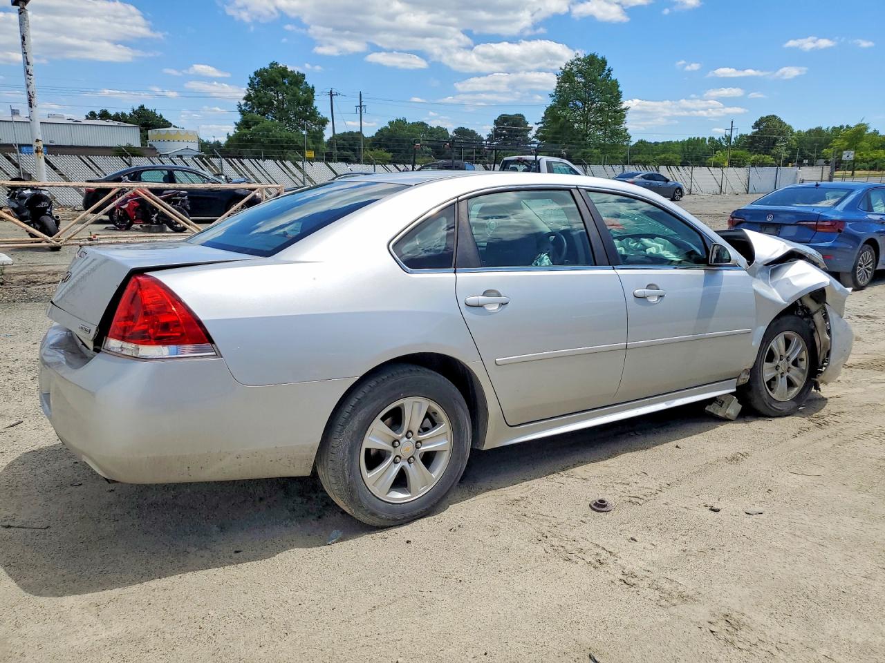 2015 Chevrolet Impala Limited Ls Silver vin: 2G1WA5E31F1130219