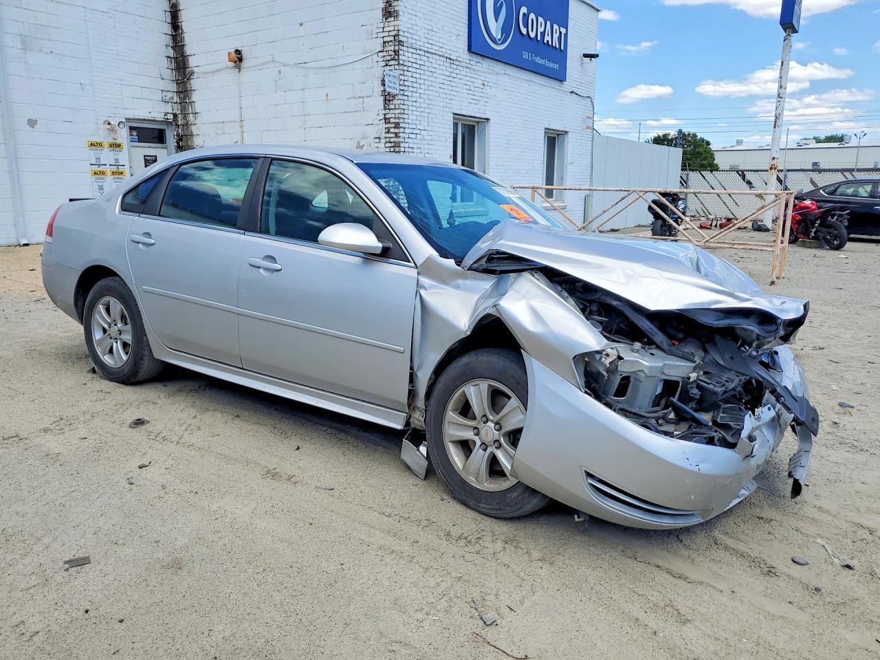 2015 Chevrolet Impala Limited Ls Silver vin: 2G1WA5E31F1130219