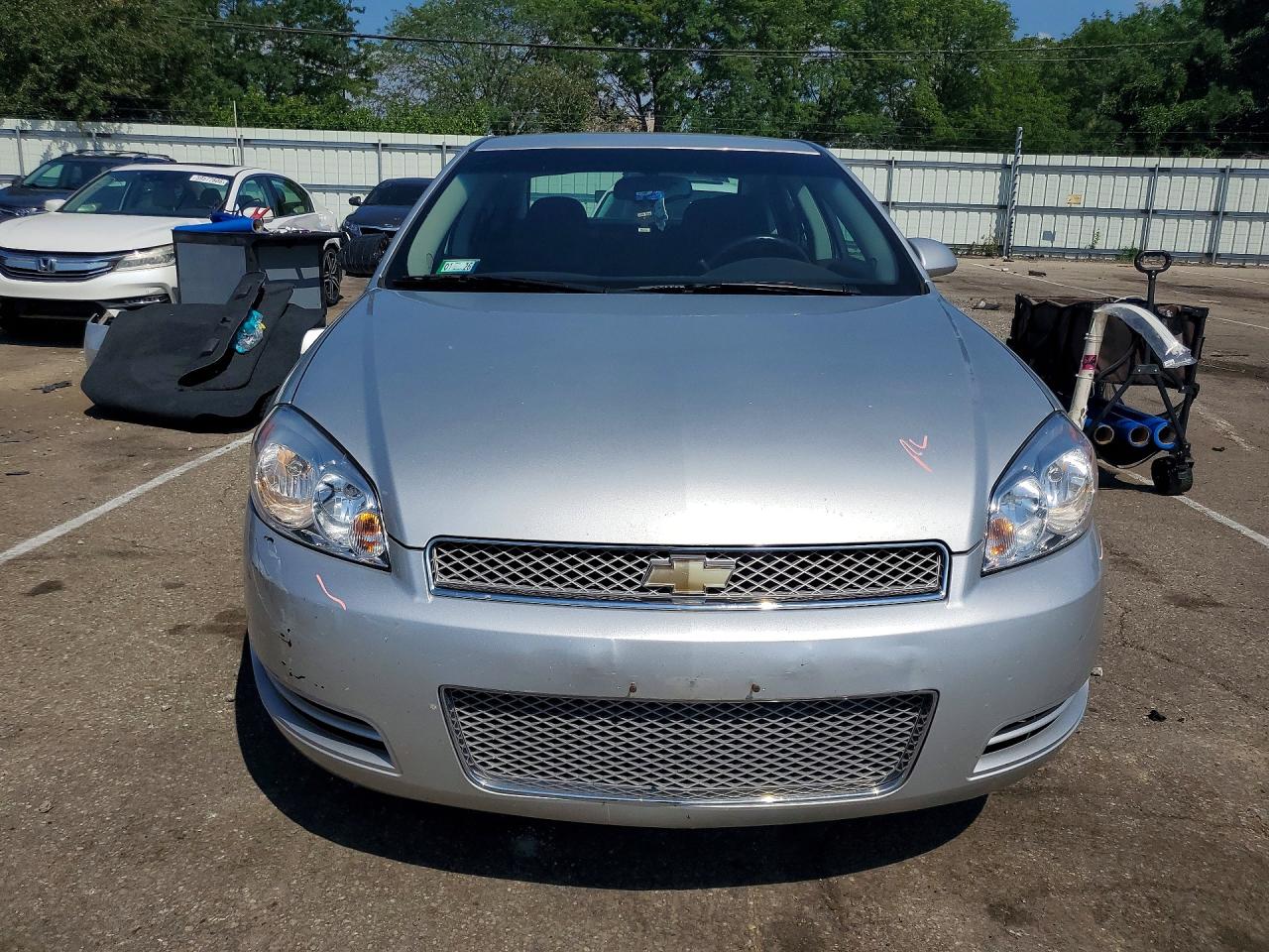 2012 Chevrolet Impala Ls Silver vin: 2G1WA5E32C1173897