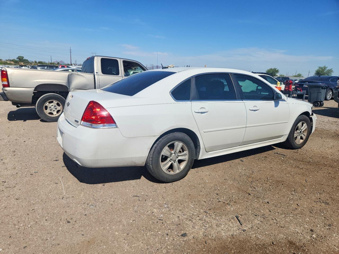 2013 Chevrolet Impala Ls White vin: 2G1WA5E32D1192676